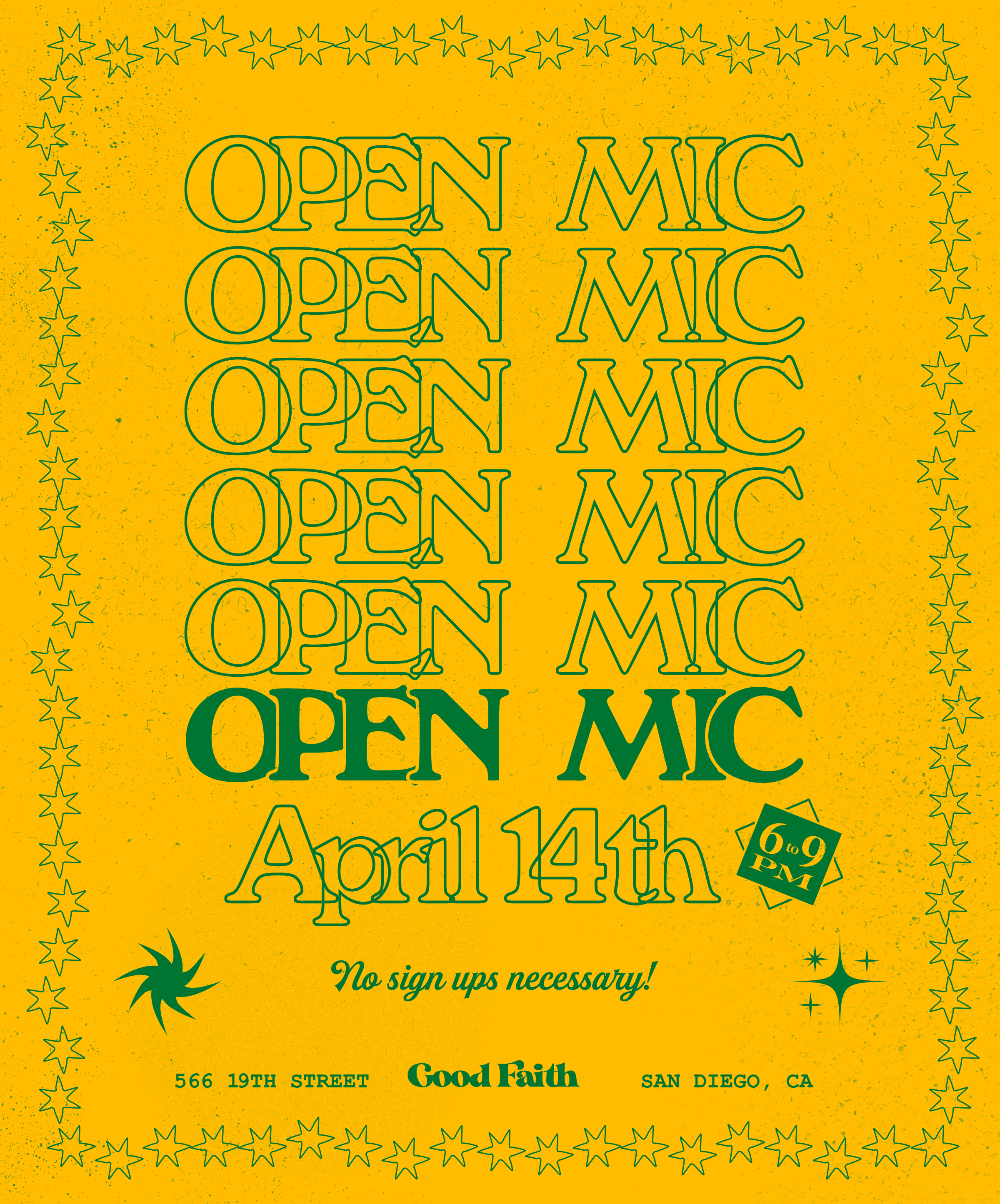 Open Mic Night