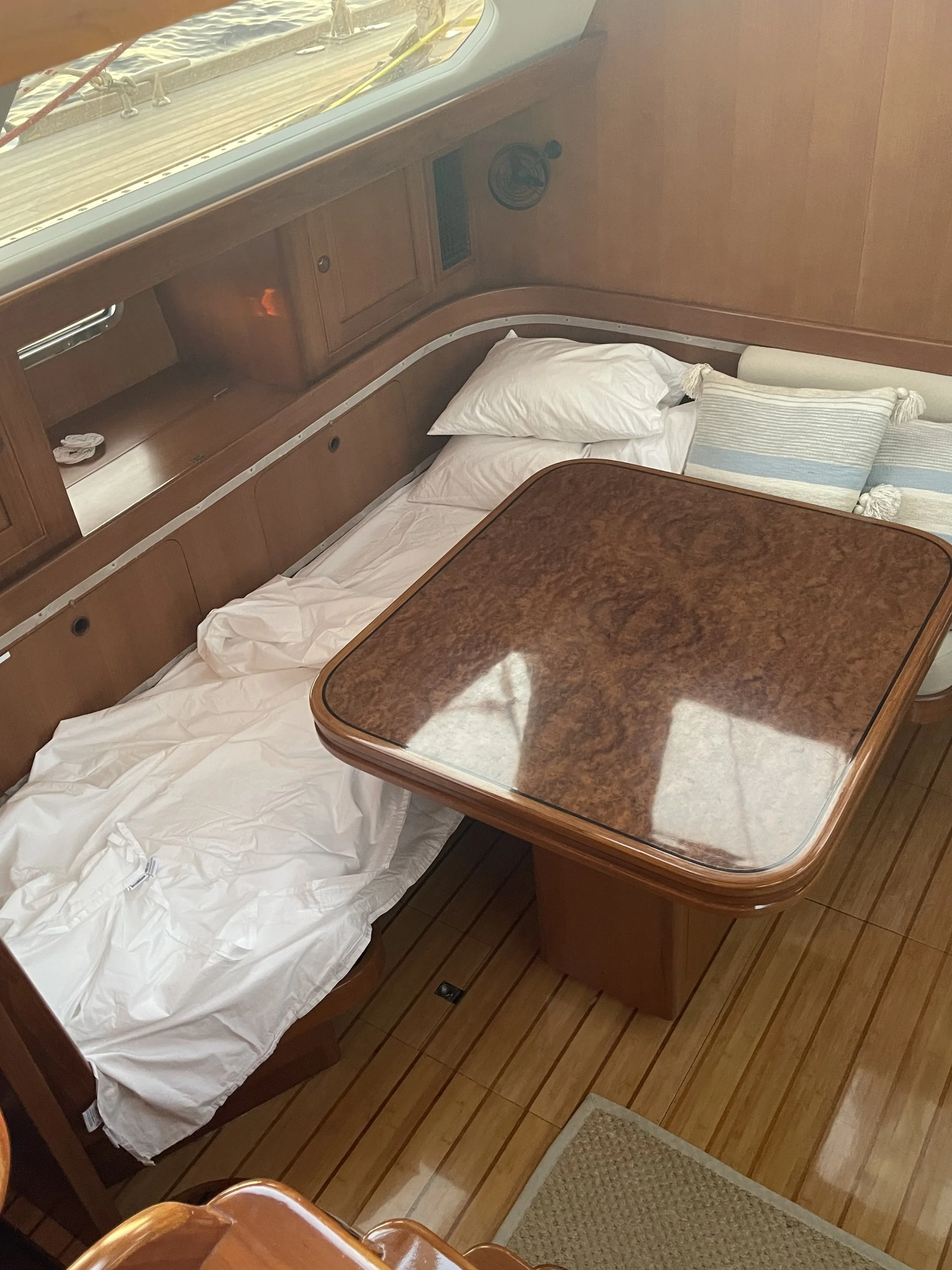 Overnight passage bed.