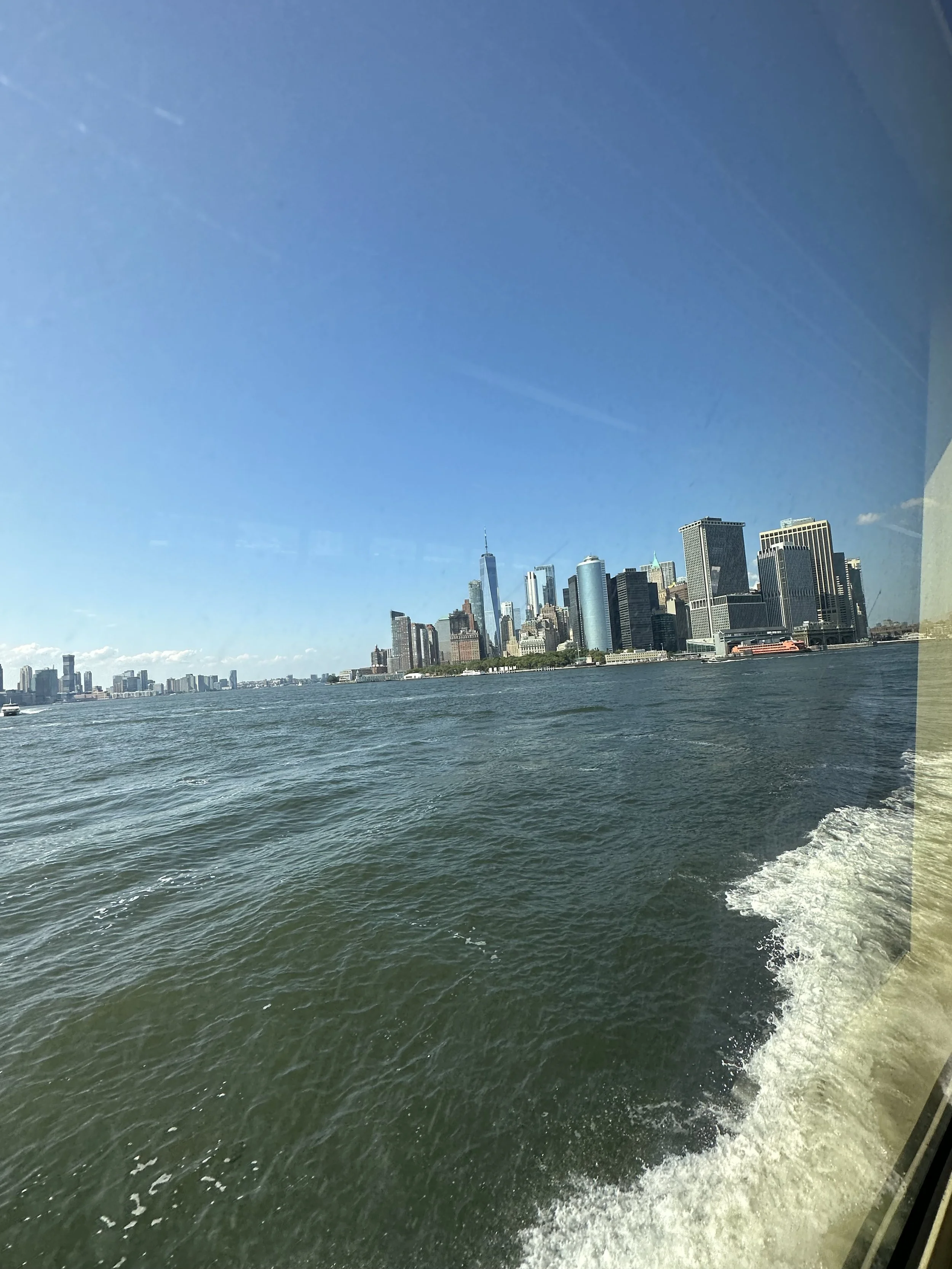 Seastreak high-speed ferry.