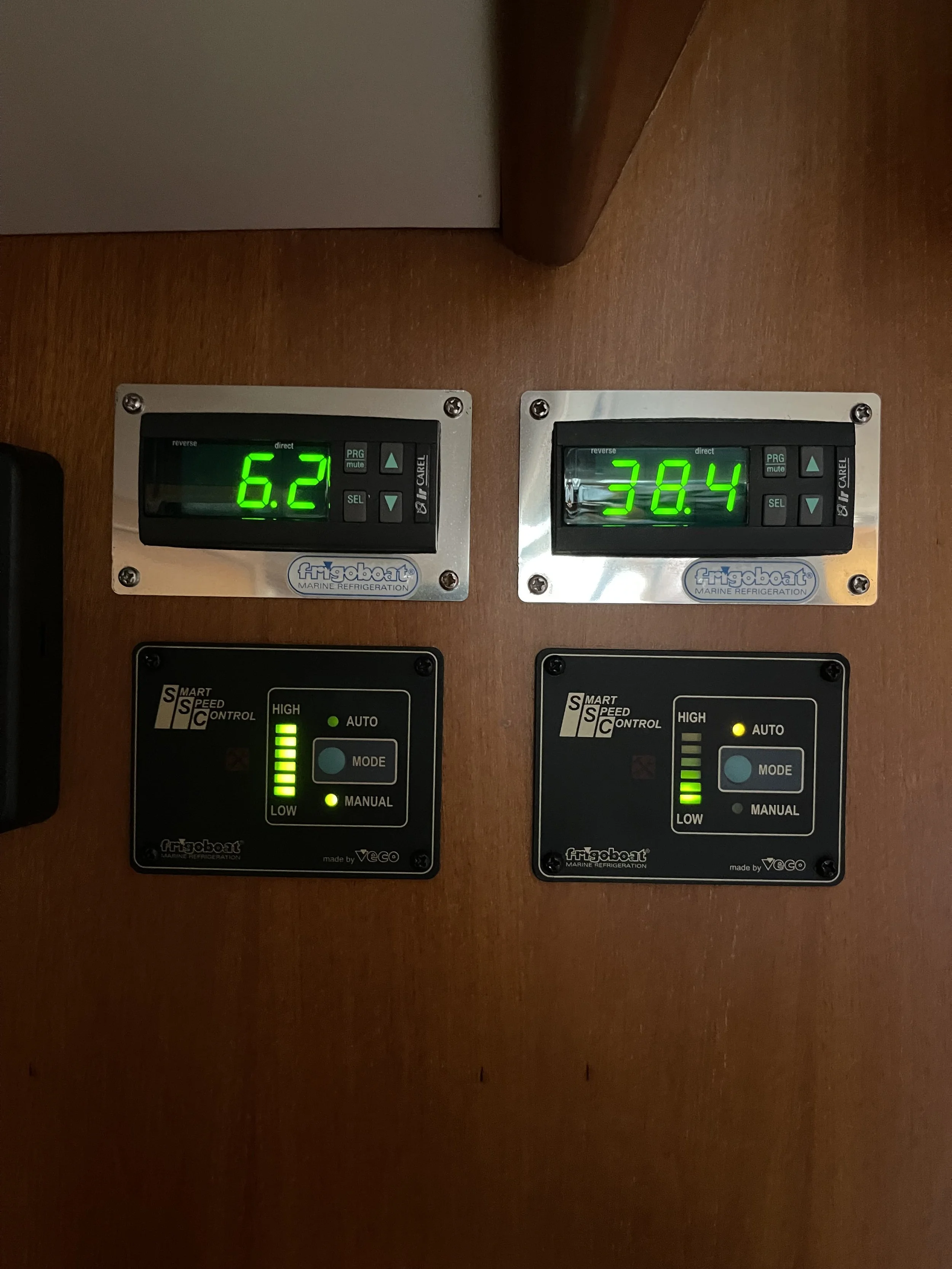 New freezer compressor.