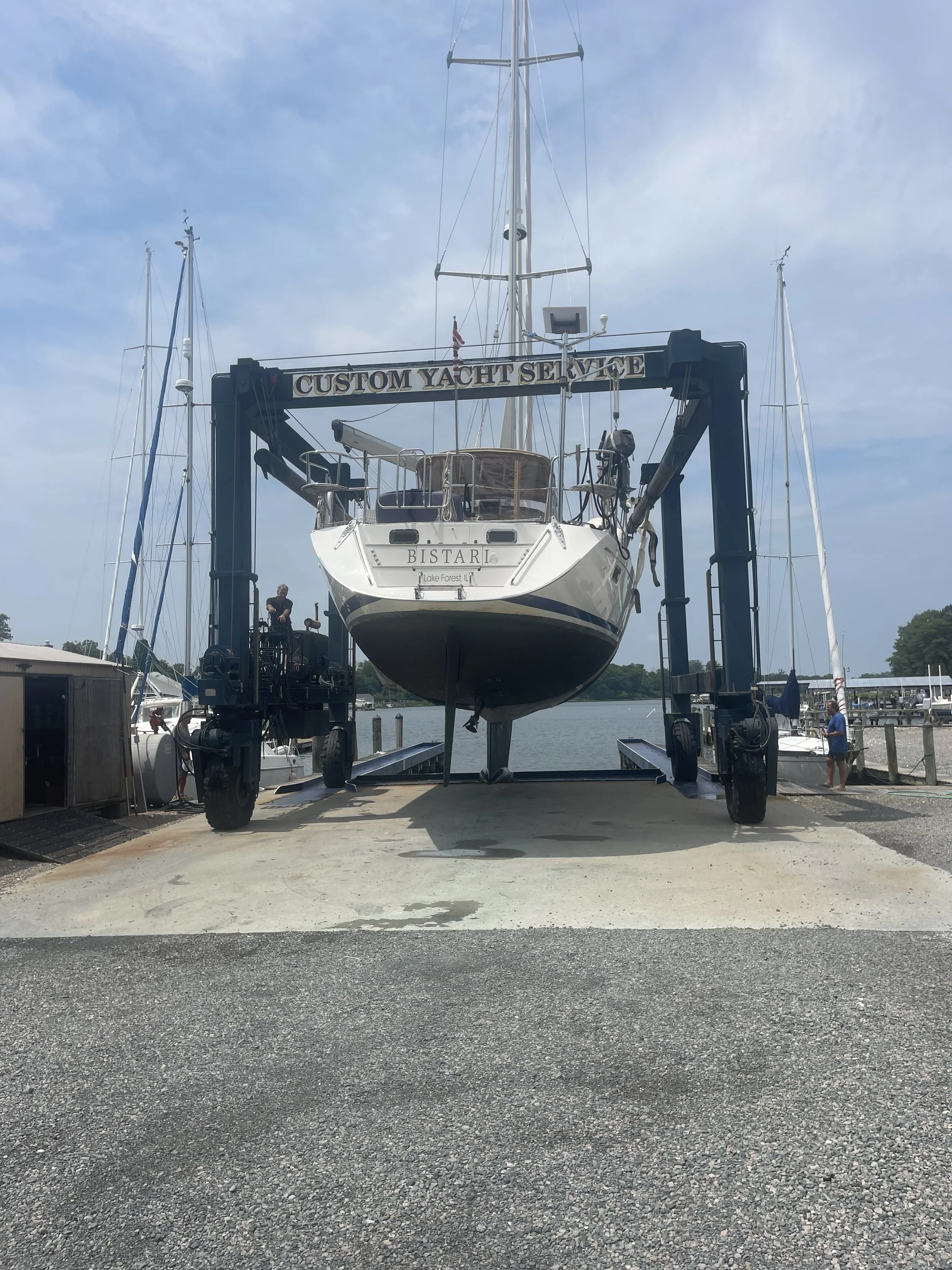 Pull Bistari for maintenence. 