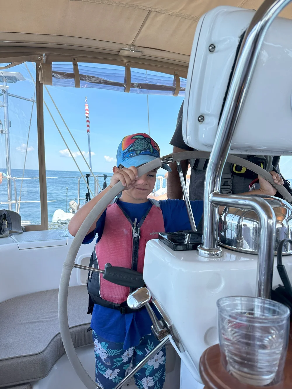 Tommy was a superb first mate.