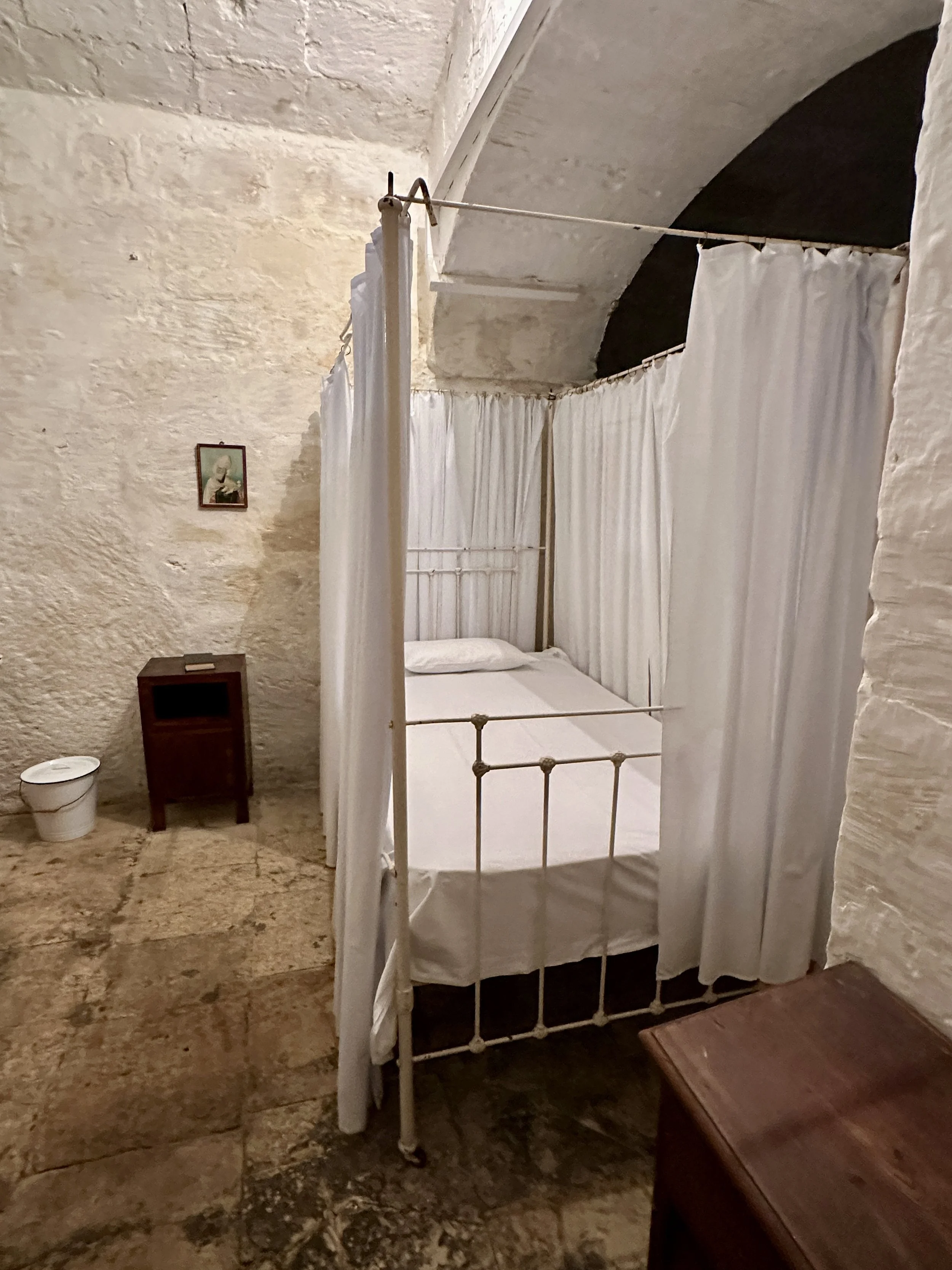 Curtains were for privacy and drafts.