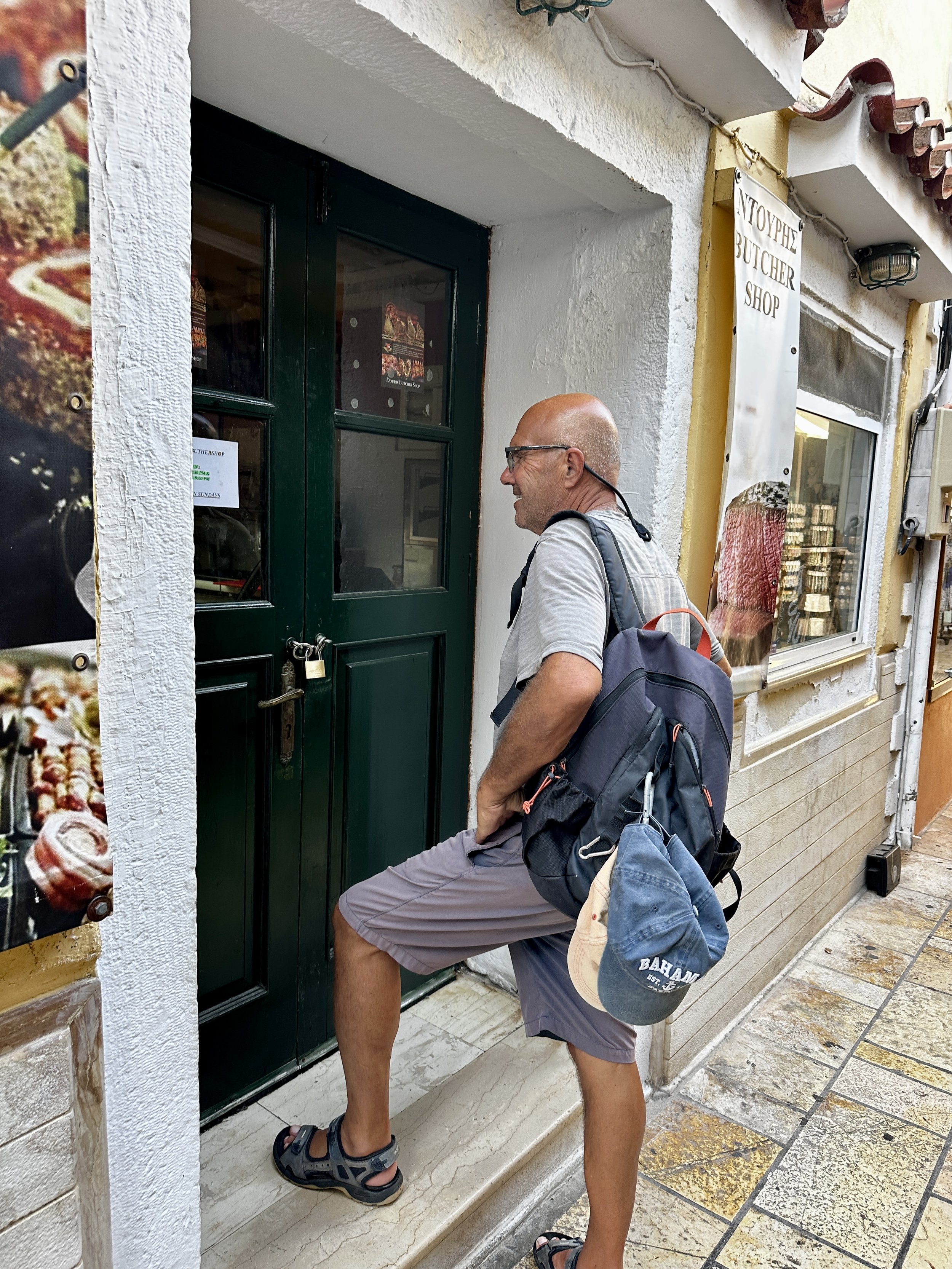 Butcher closes at 2pm.