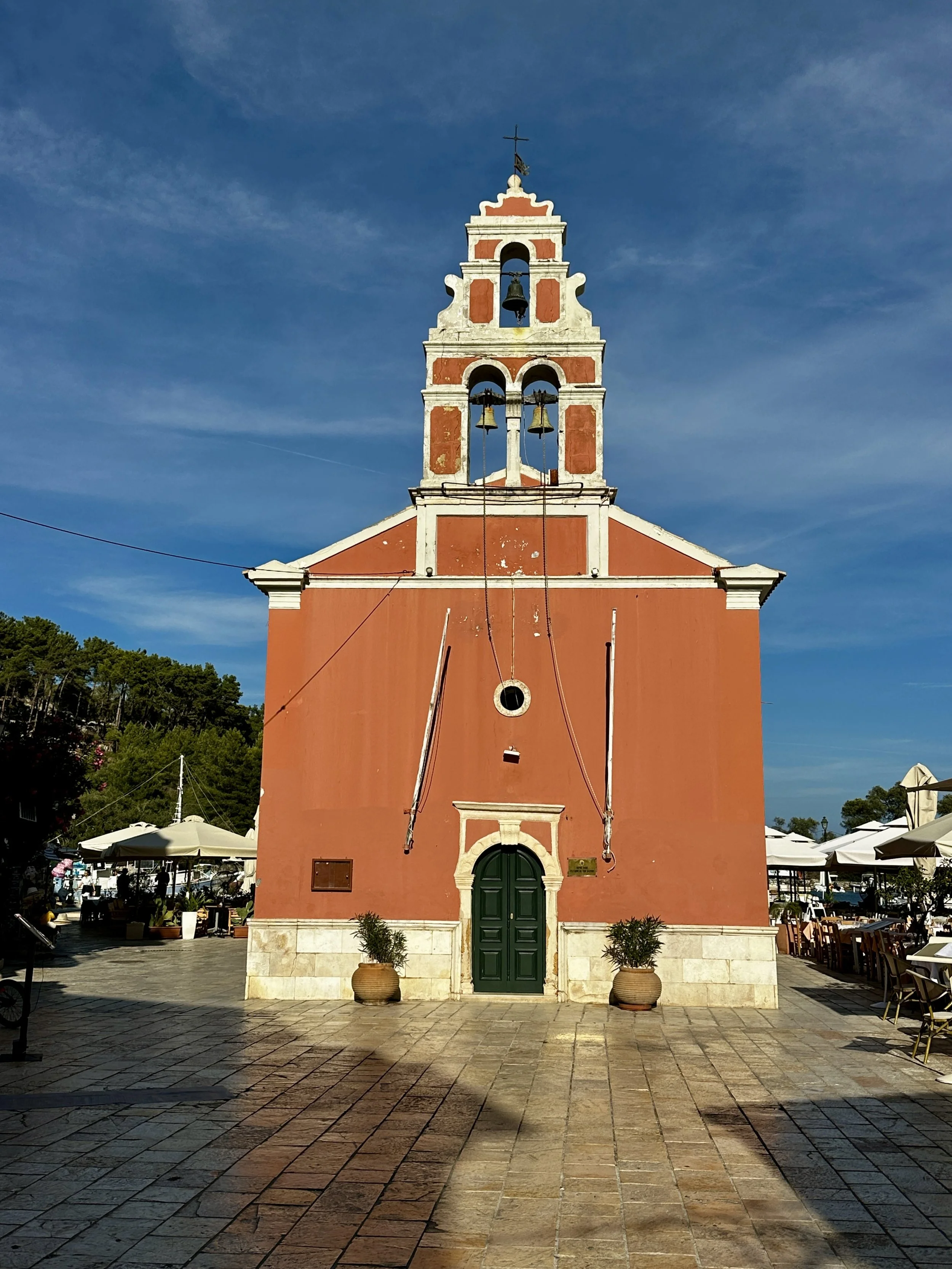 Town Church had chanting through the day.