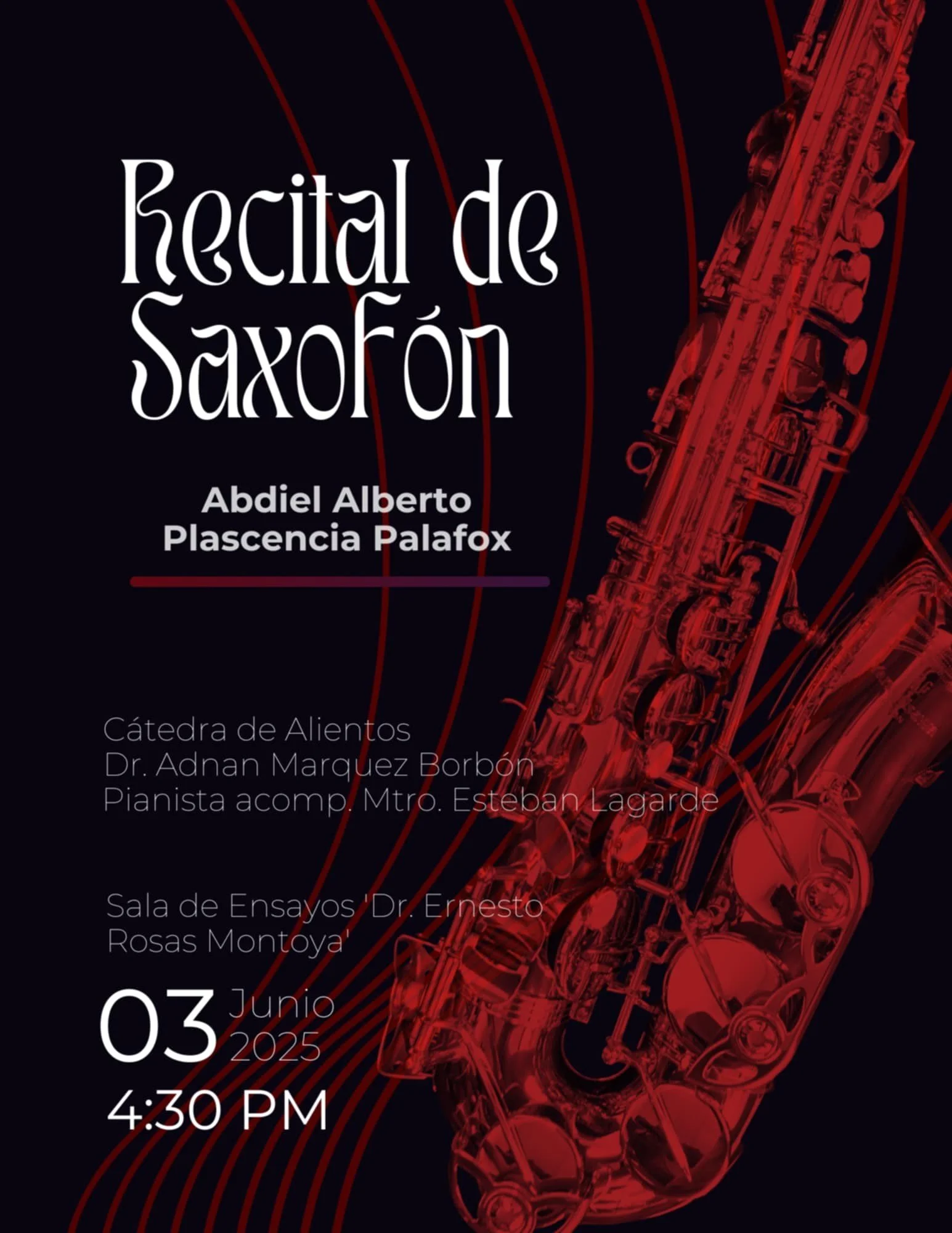 Recital de saxofón