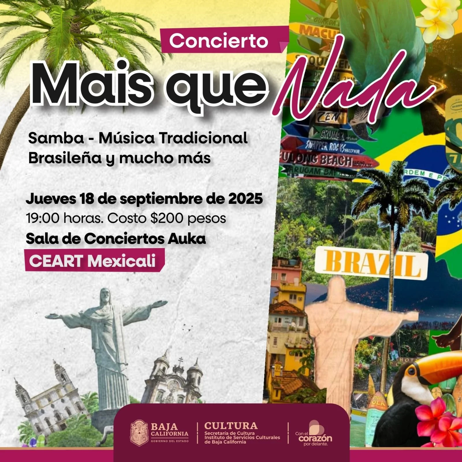 Mais que nada: Concierto de música brasileña