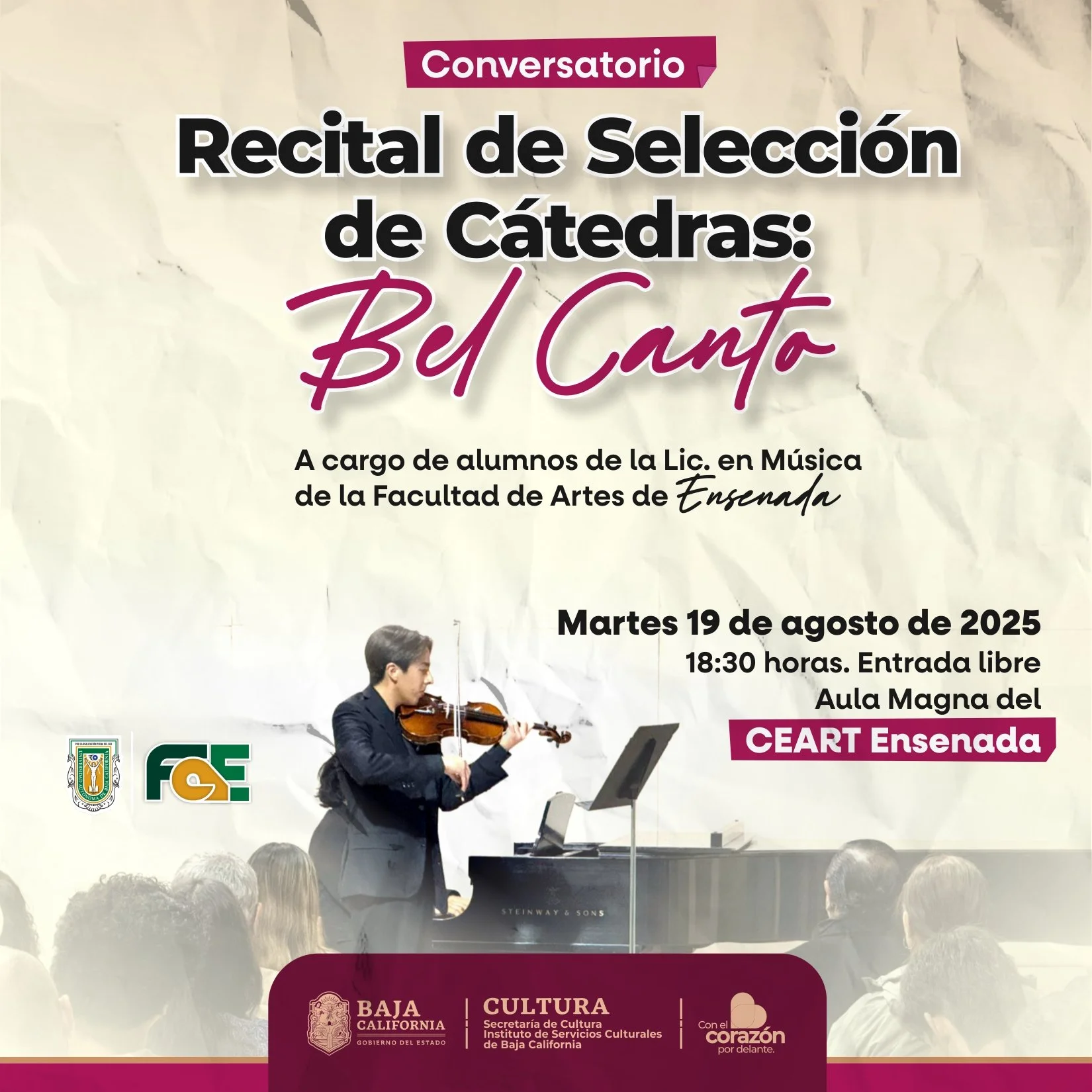 Recital de área de canto