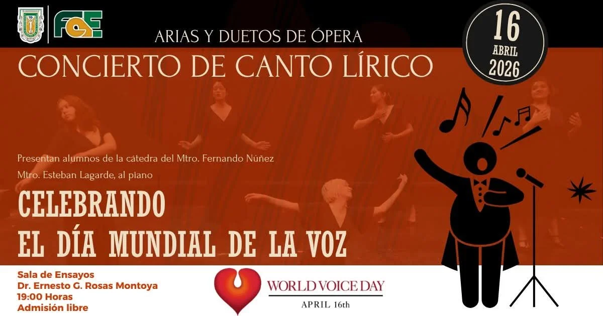 Concierto de canto lírico 