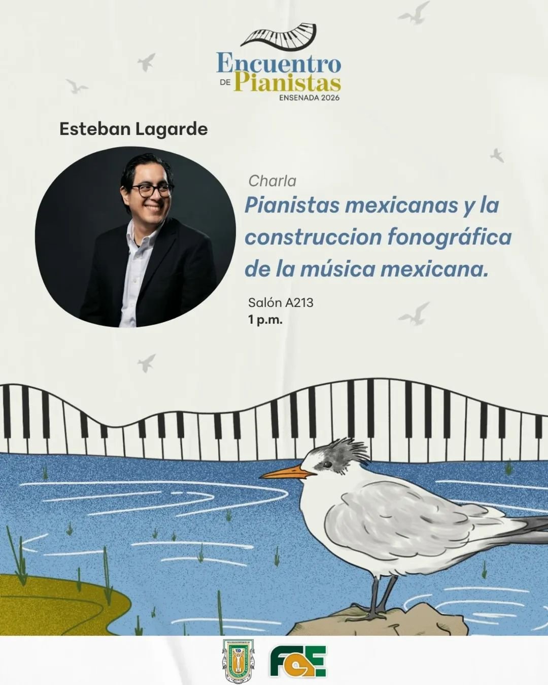 Charla: Pianistas mexicanas y la construcción fonográfica de la música mexicana