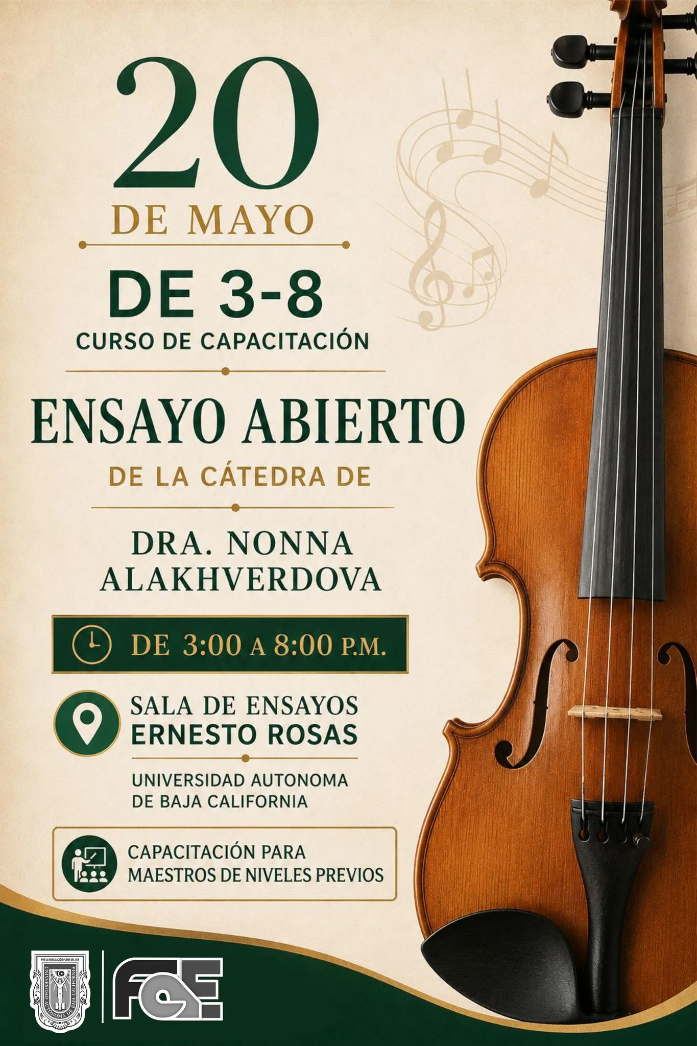 Recital de violín