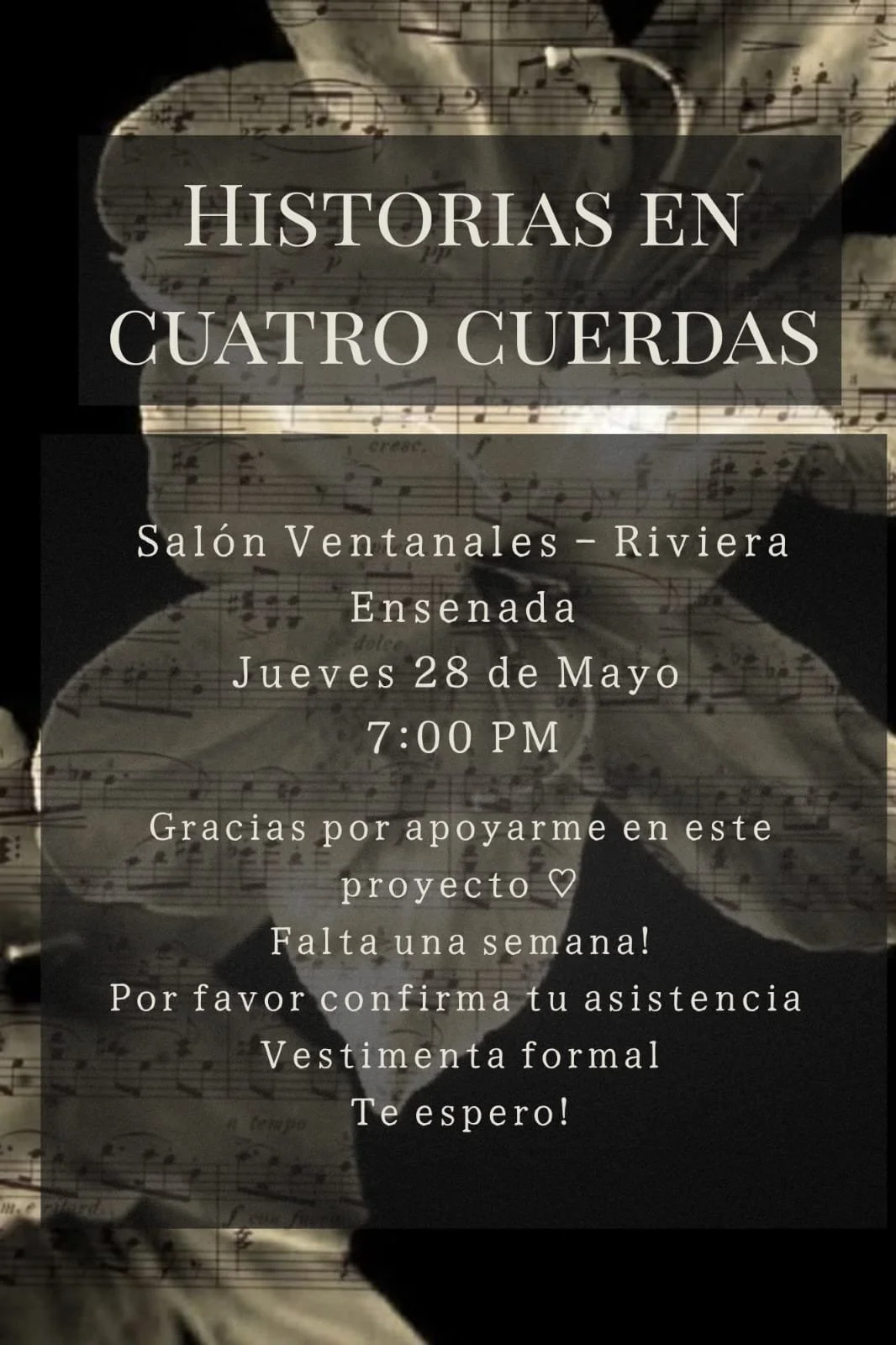 Recital de violín