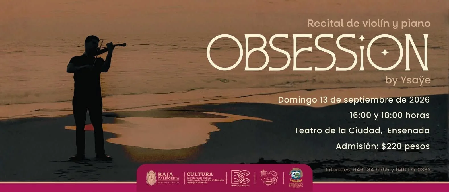 Obsession: Recital de violín y piano