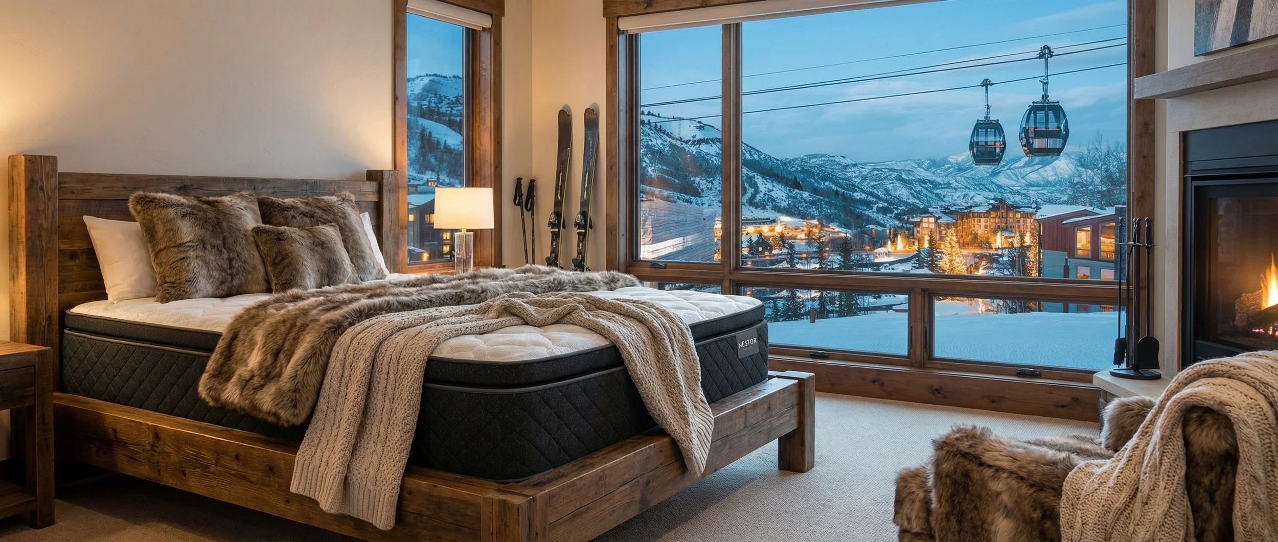 Aspen Chill Plush Pillow Top