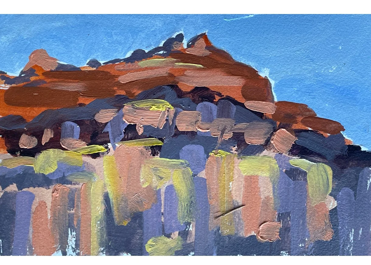 Red Rocks III, study