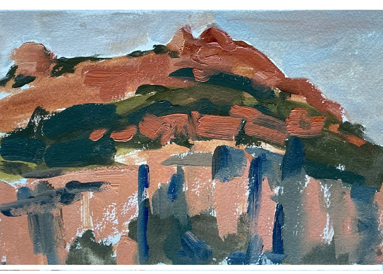 Red Rocks V, study