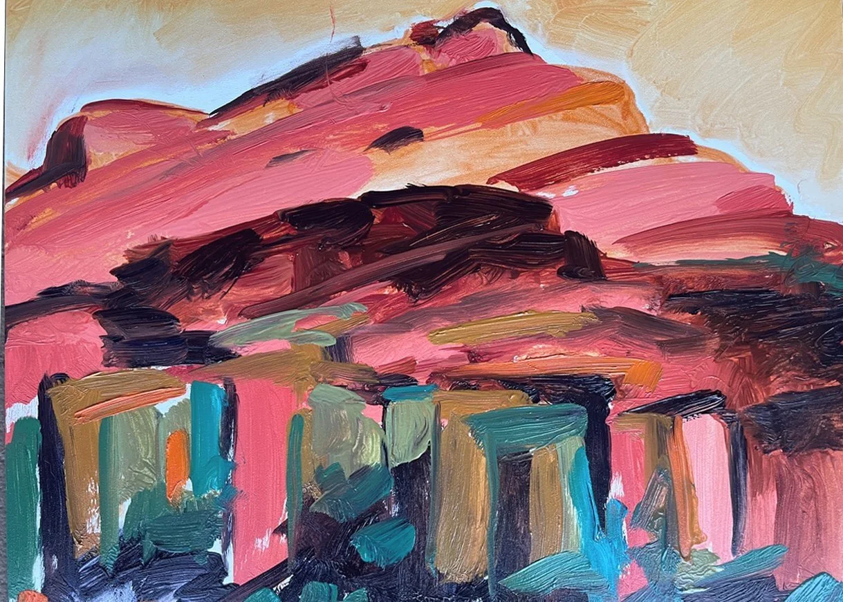 Red Rocks I, study