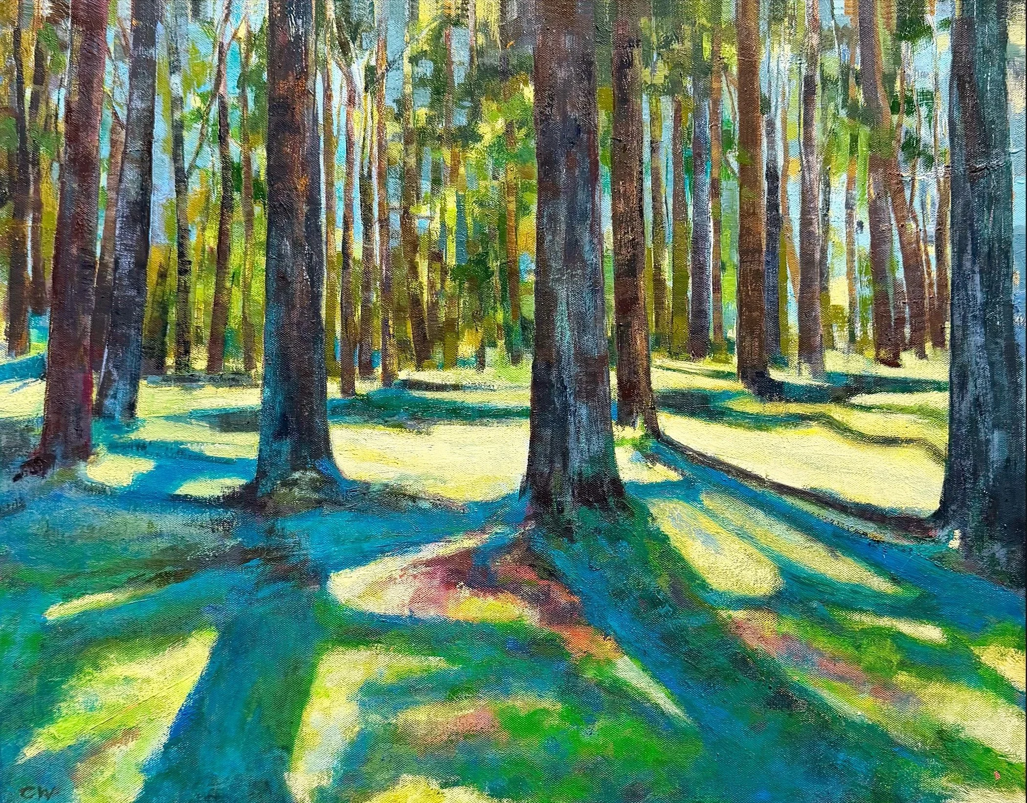 Conversations Among Trees, 28 x 22, sold