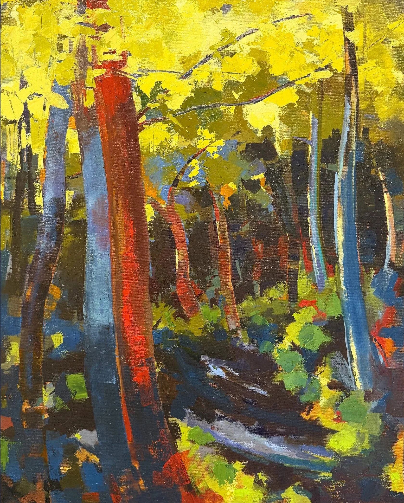 Fluttering, 24 x 30, NFS