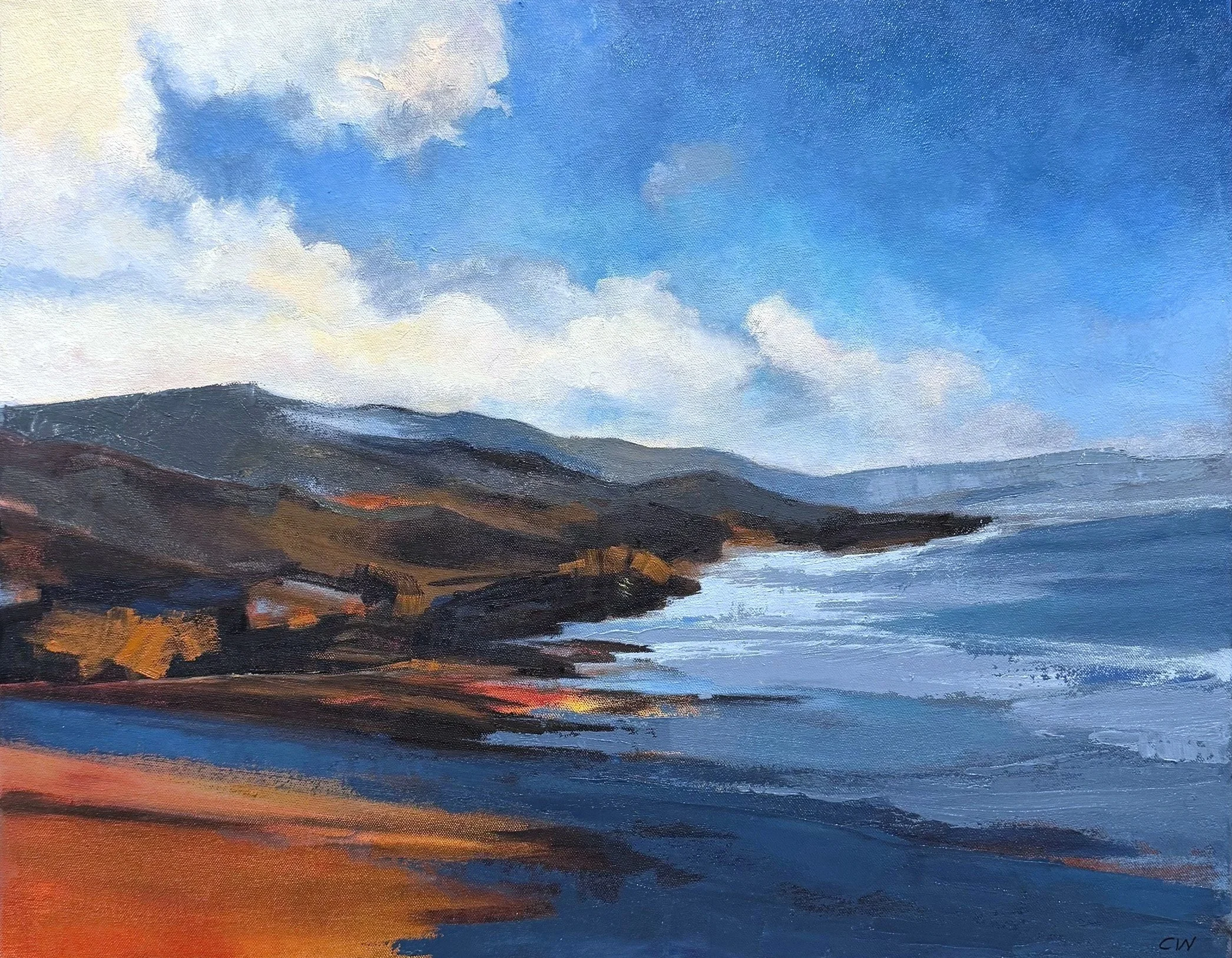 Little Cat Paws, 28 x 22, sold