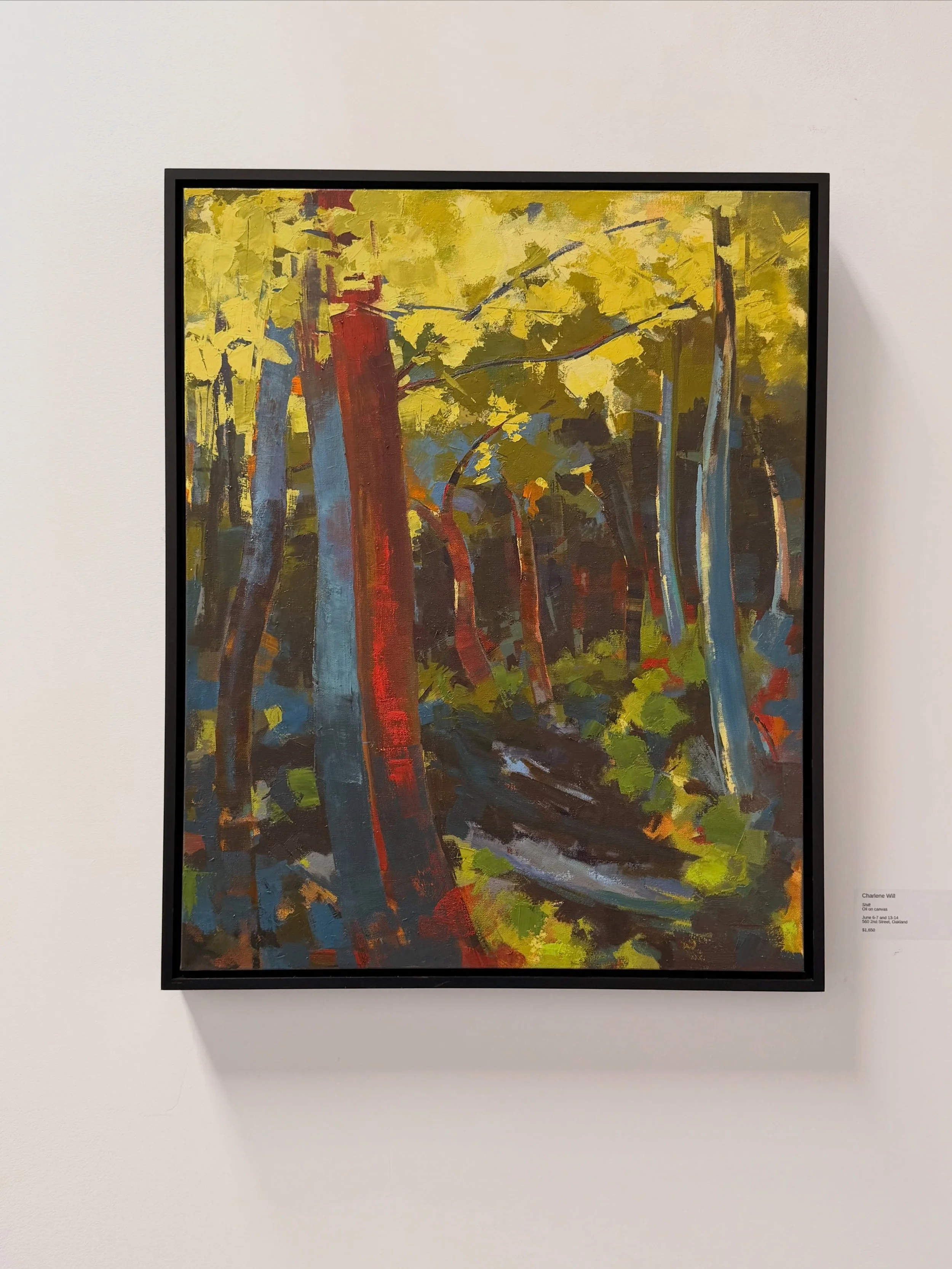 &ldquo;Shift&rdquo; is showing this weekend, through Monday, at the Orchard Gallery on 25th St, Oakland. It&rsquo;s part of the grand opening show for East Bay Open Studios, starting today!