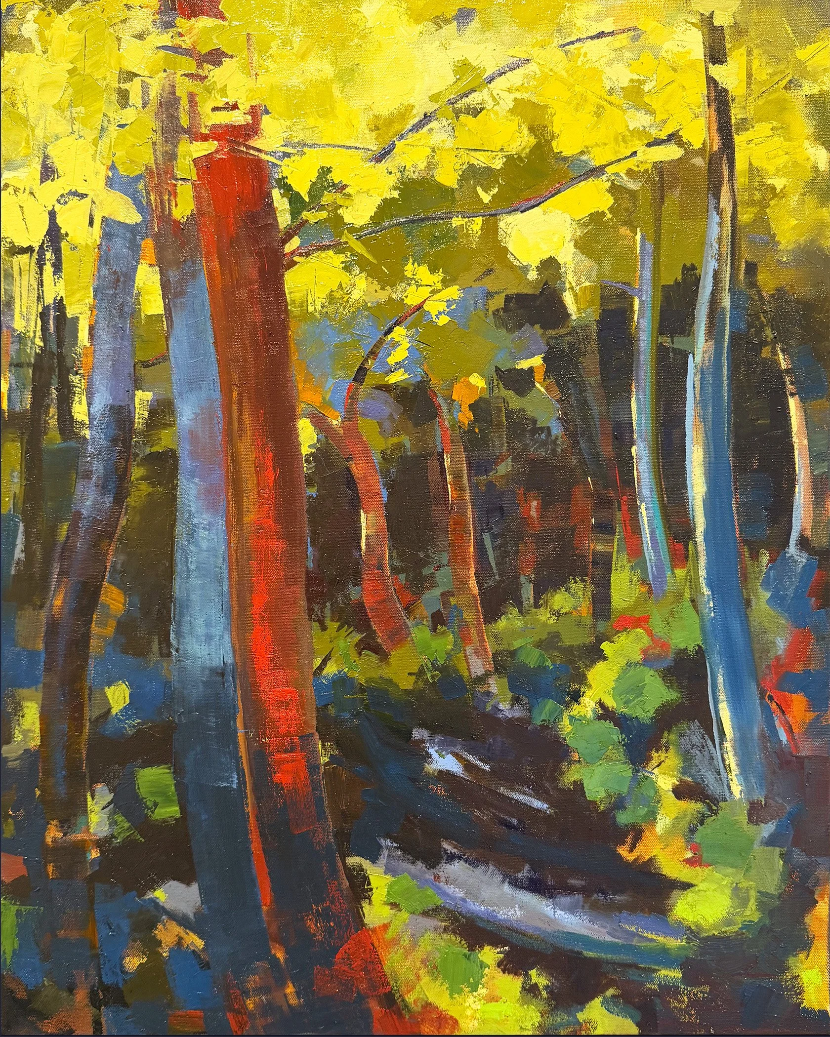 Fluttering, 24 x 30, NFS