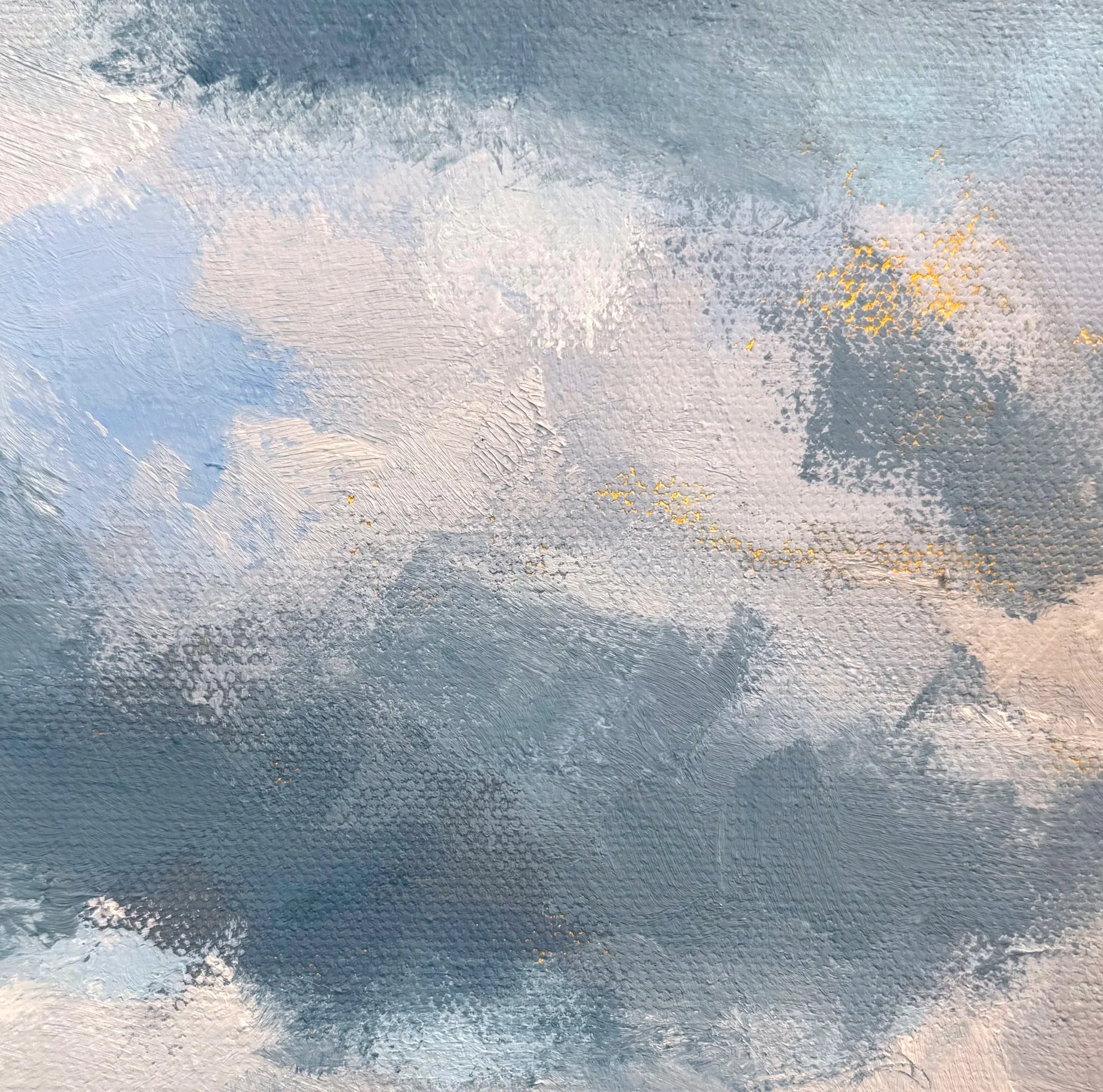 Landscape oil painting of a sunlit field parched by the summer sun, with tree-covered mountains in the background. By California artist, Charlene Will. Title: Summer Days, copyright 2026 charlene will