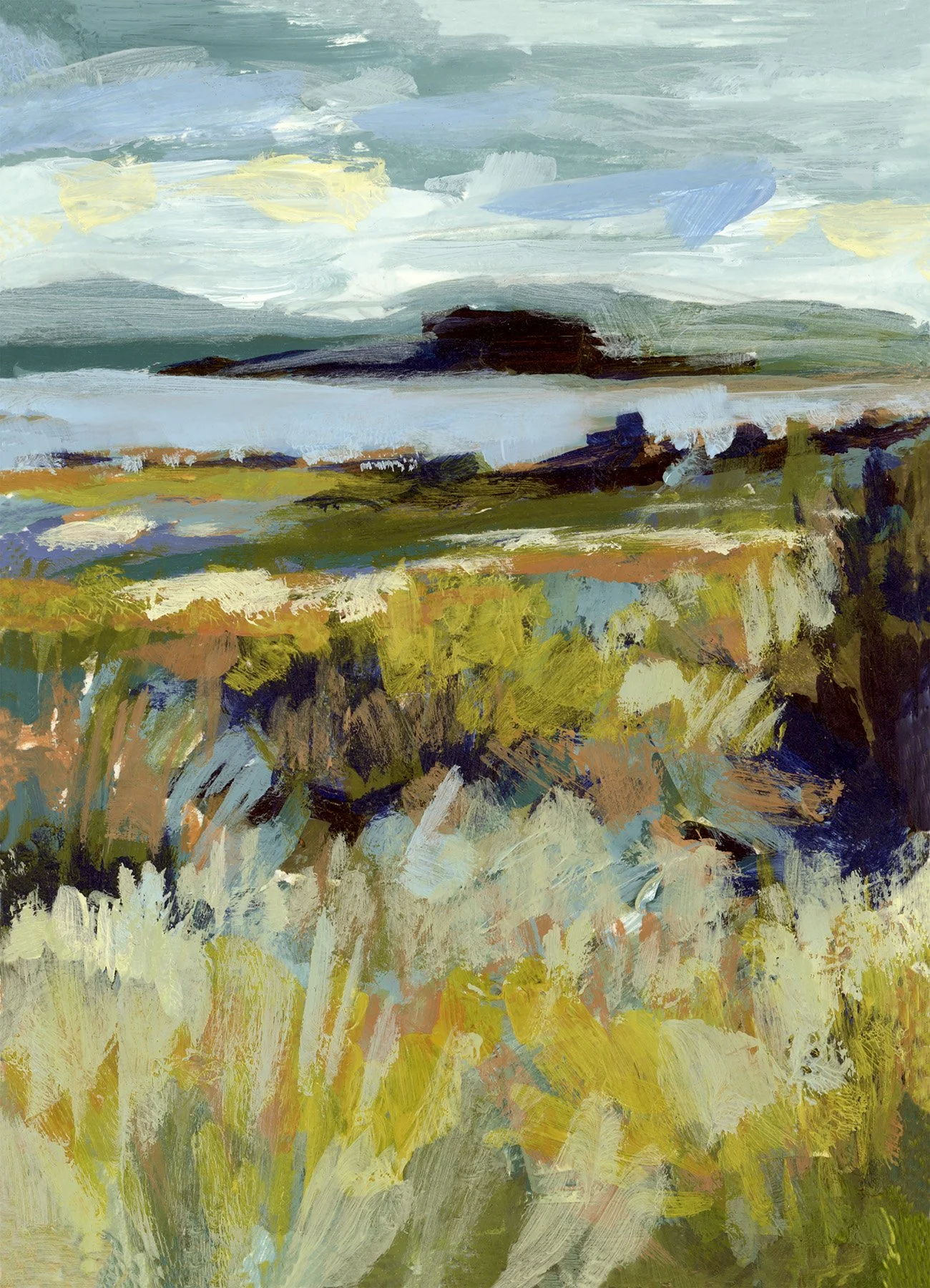 Mono Lake I, 8 x 12" print w/border (1)