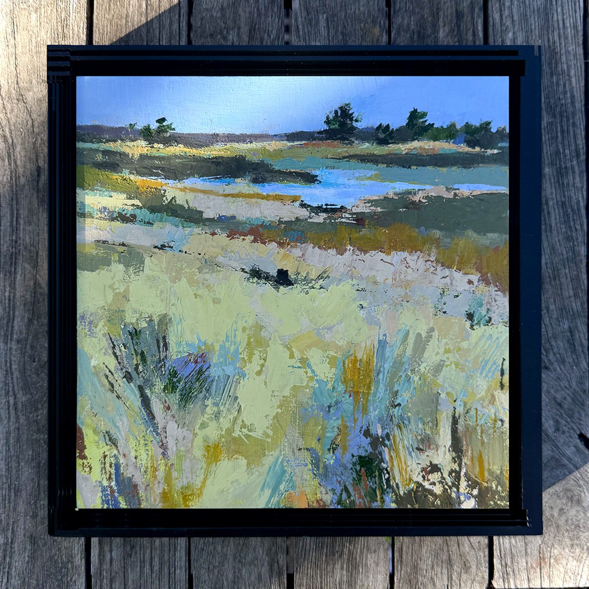 Zig Then Zag, 10 x 10 inches, sold