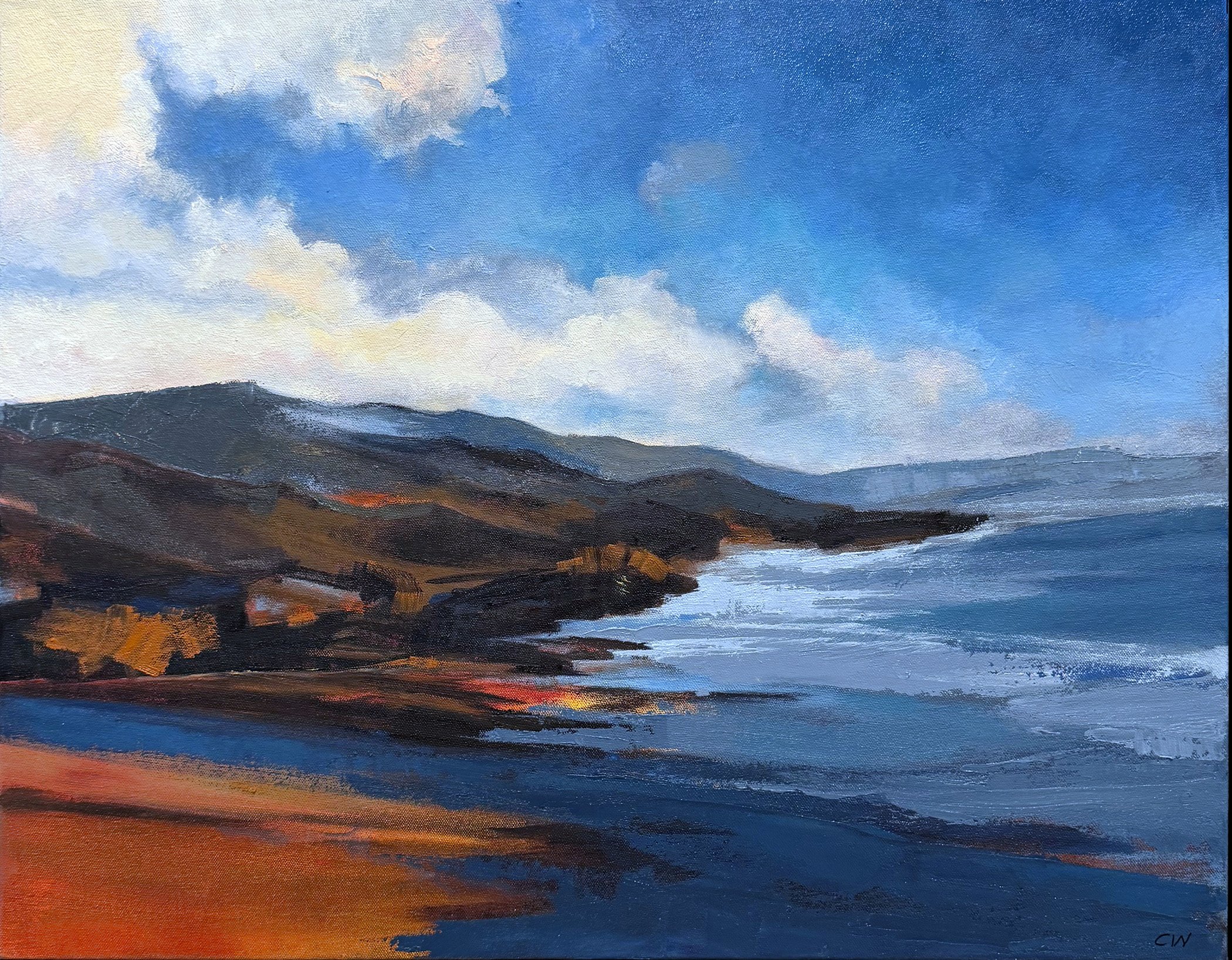 Little Cat Paws, 28 x 22, sold