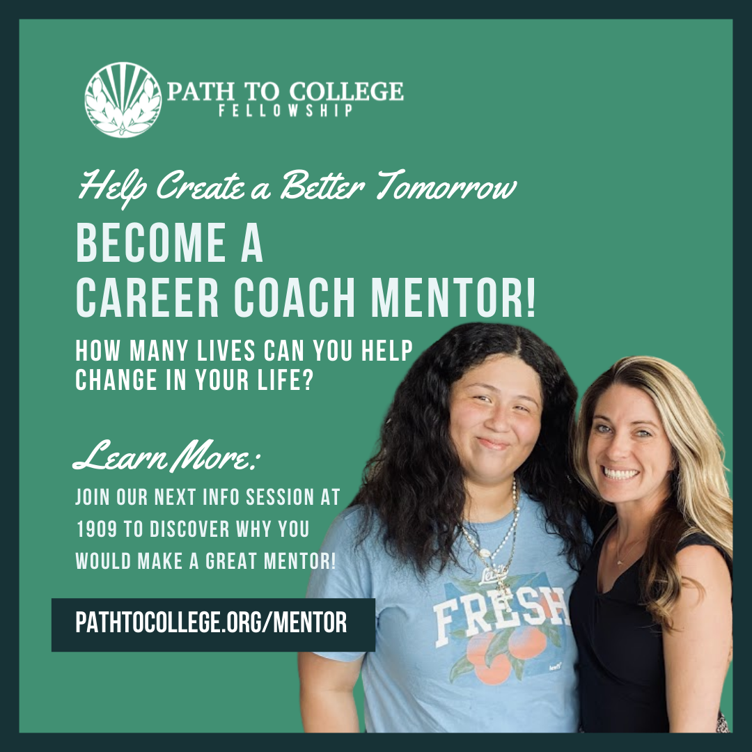 In-person or Virtual MENTOR INFO SESSION - After Work — Path To College