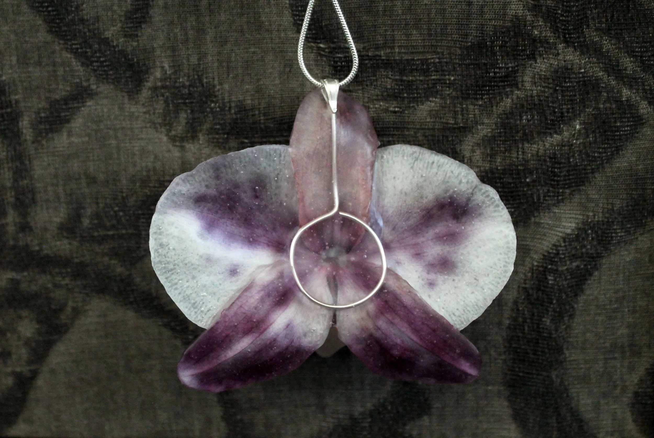 Purple Dalmation Orchid Necklace 4.jpg
