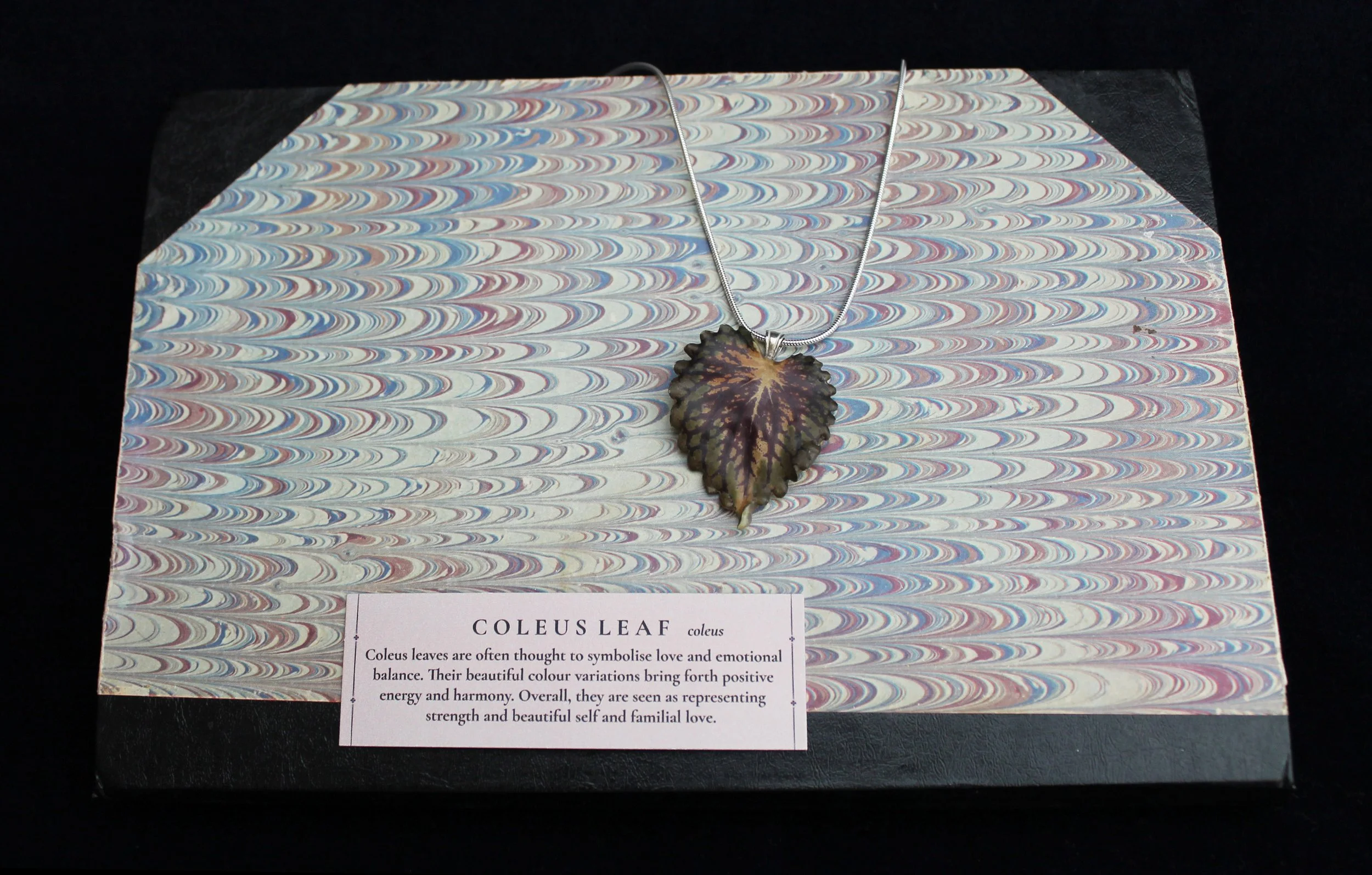 Small Coleus Leaf Necklace 1.jpg