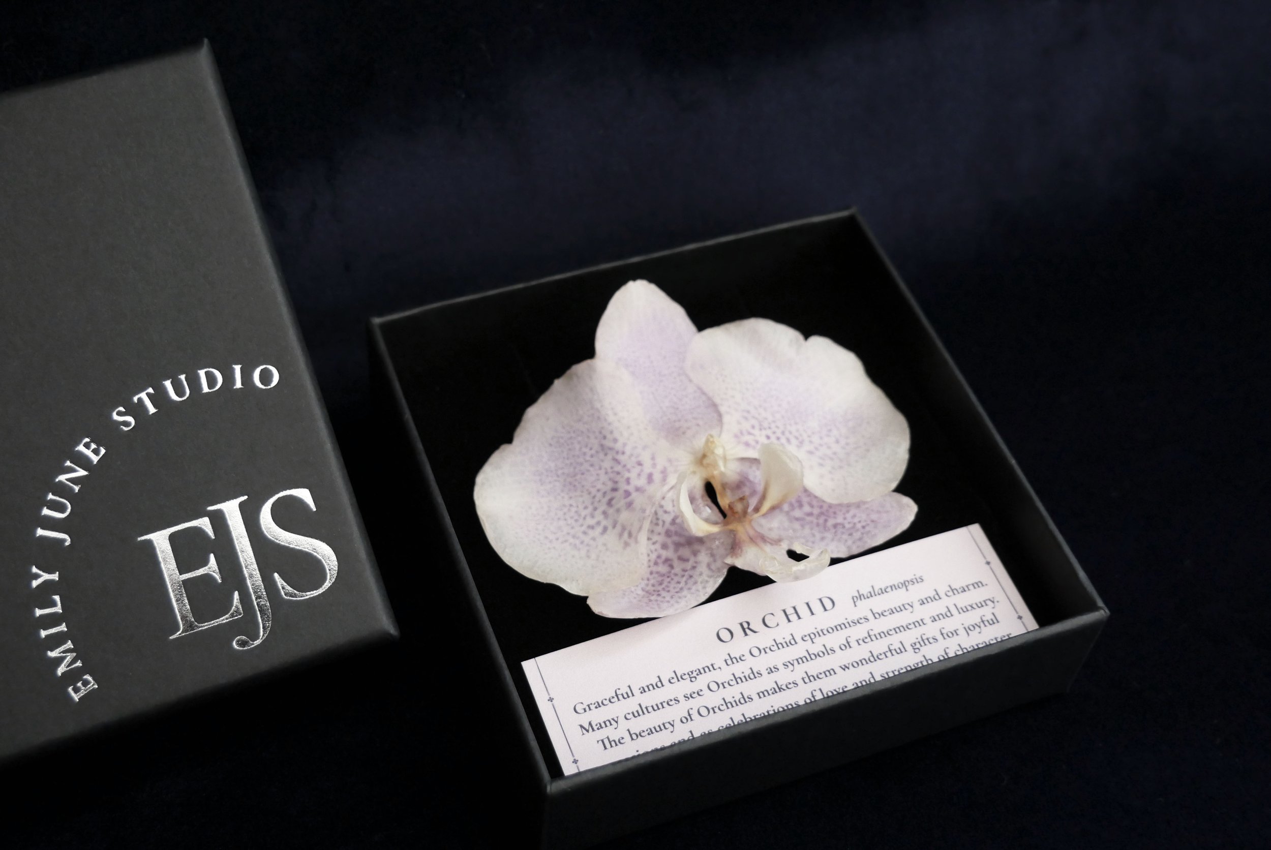 large orchid brooch in box .jpg
