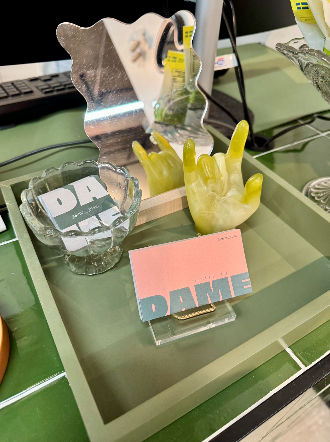 DAME business cards