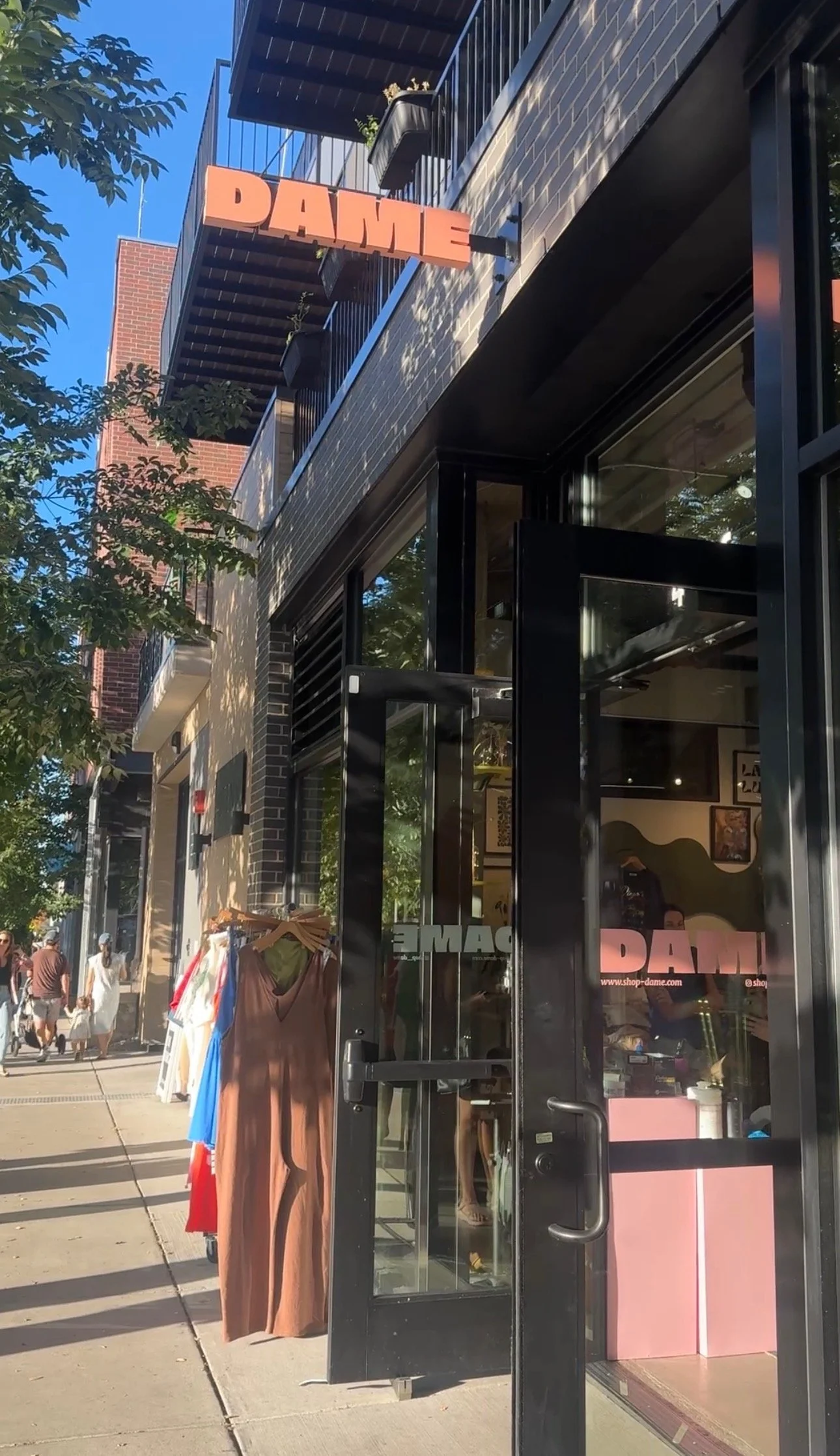 DAME storefront