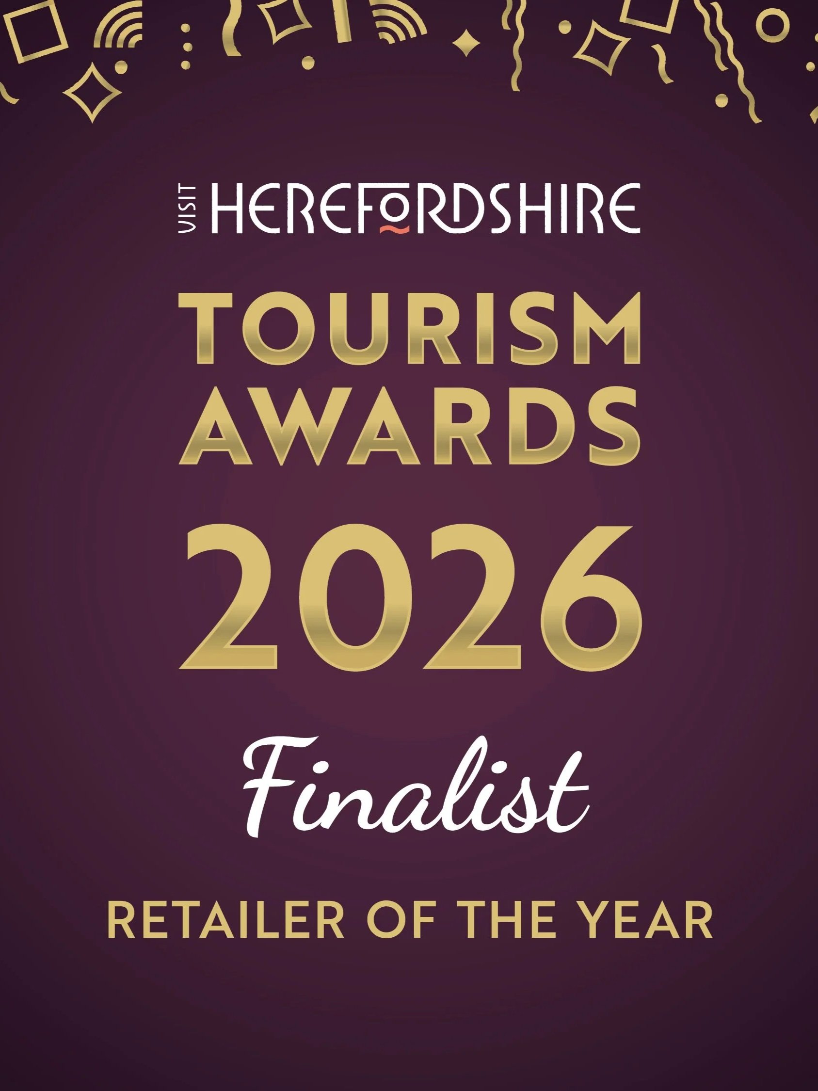 Visit Herefordshire Tourism Awards logo 2026