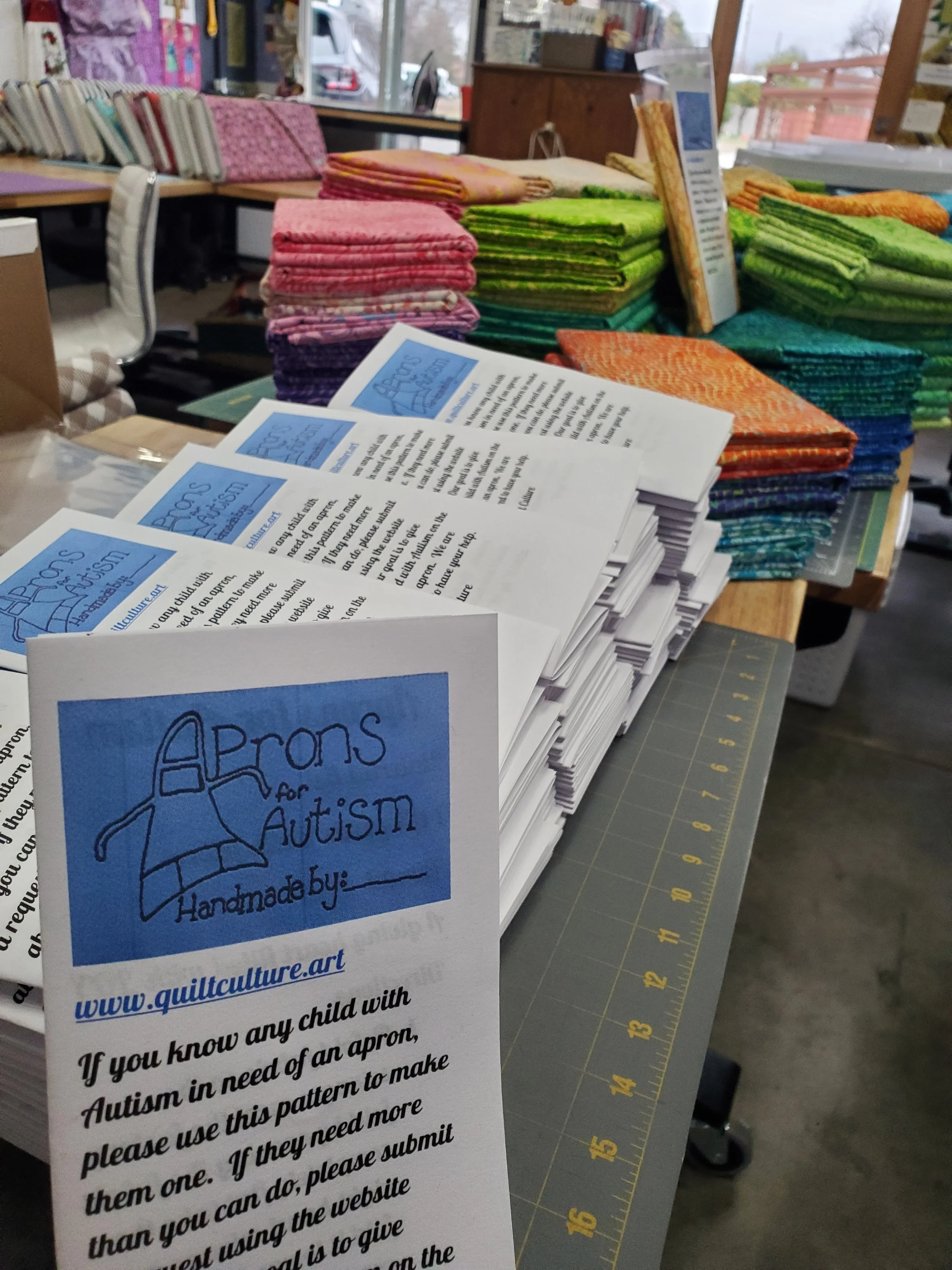 Aprons for Autism — Quilt Culture
