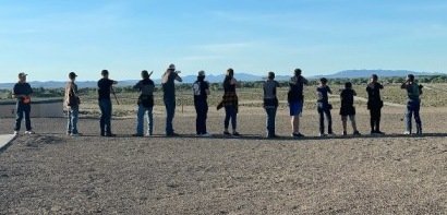 5stand#claypigeons #trapshooting #fridaynightglowshoot #fridaynightsh