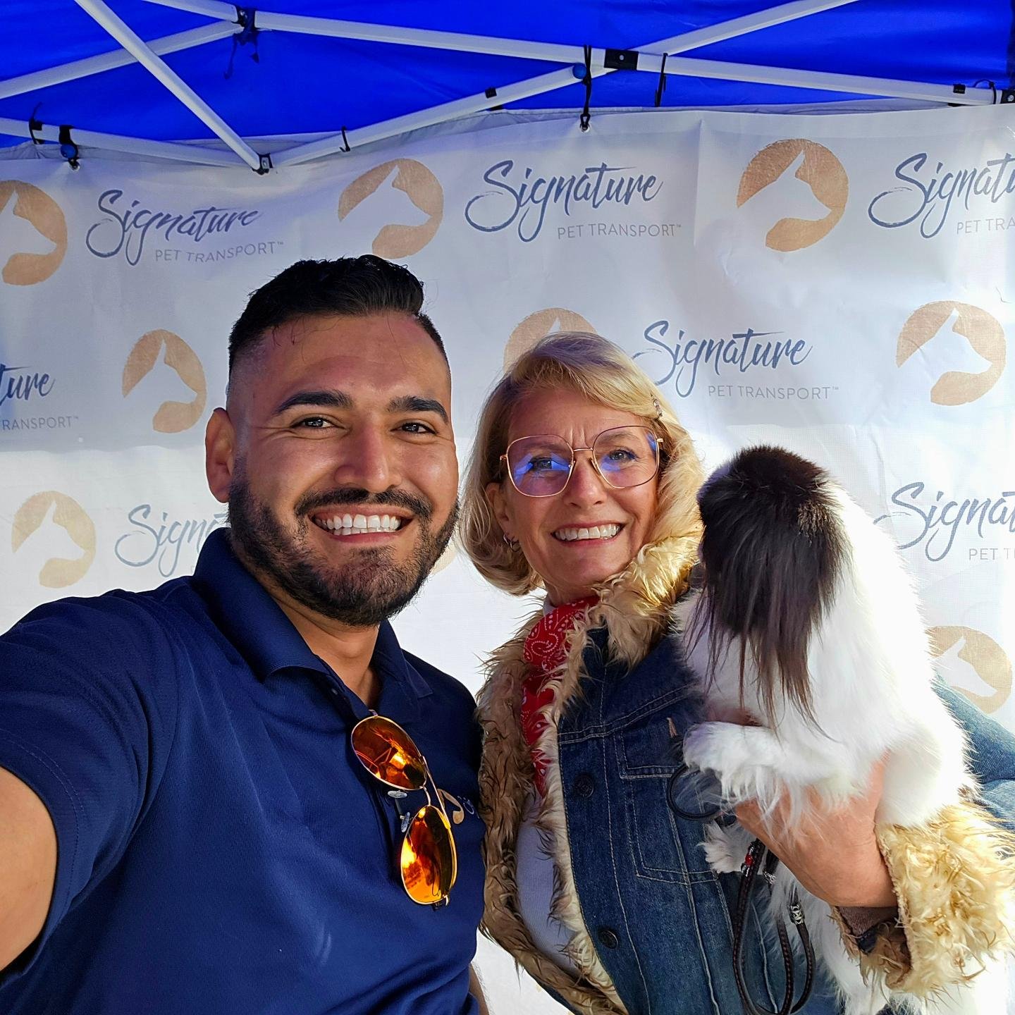 Always fun running into friends at the dog show!

@kathleensepulvedapetgrooming 
@petairx @christian_a_diaz