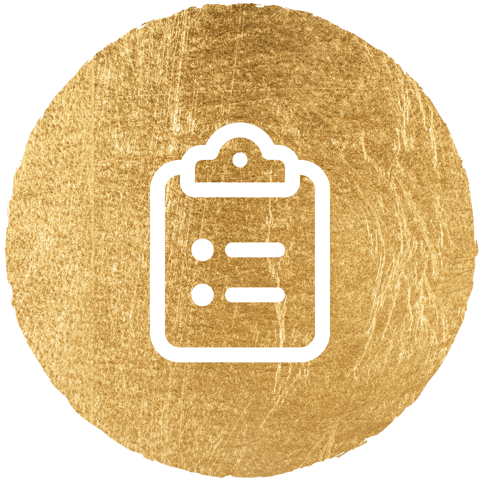 Checklist on clipboard