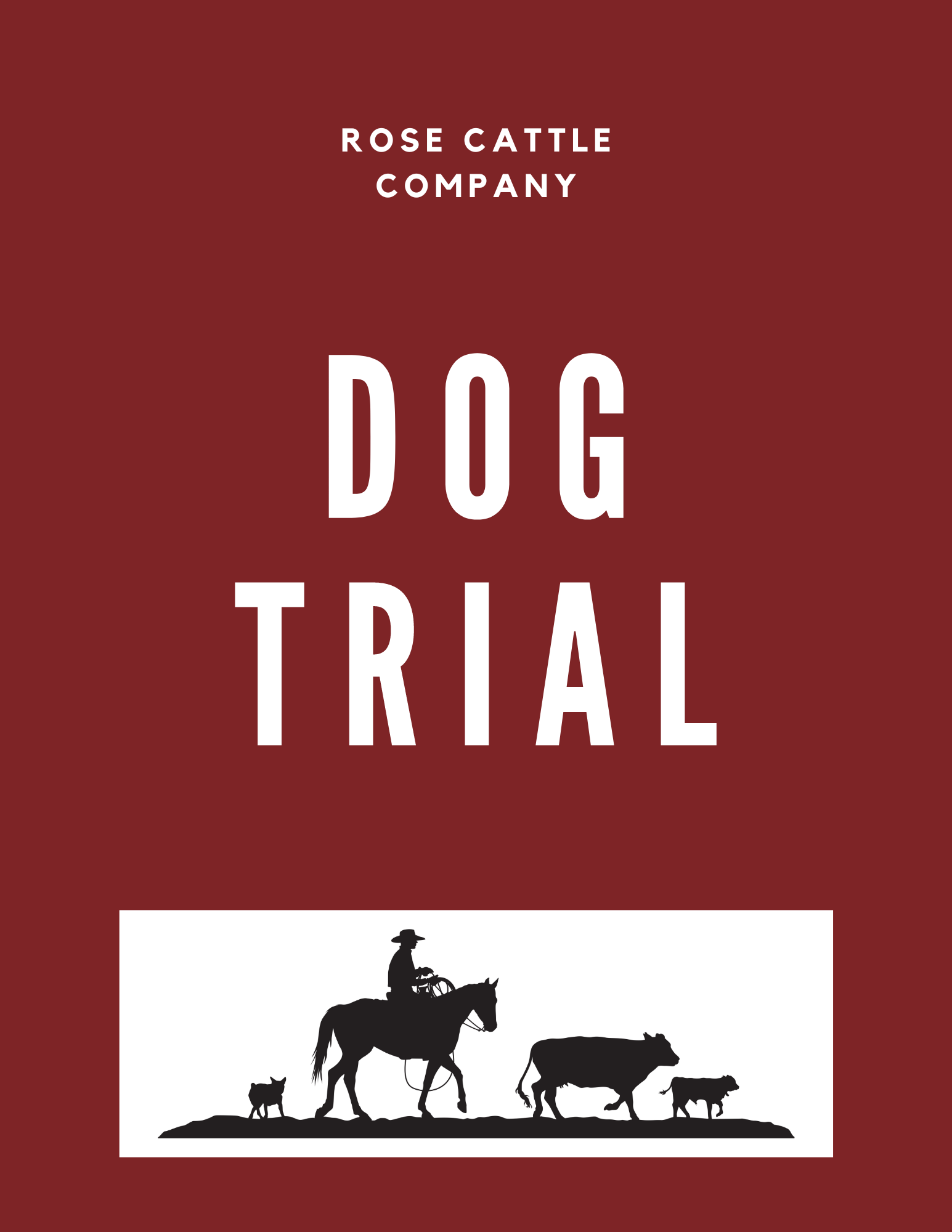 August Dog Trial