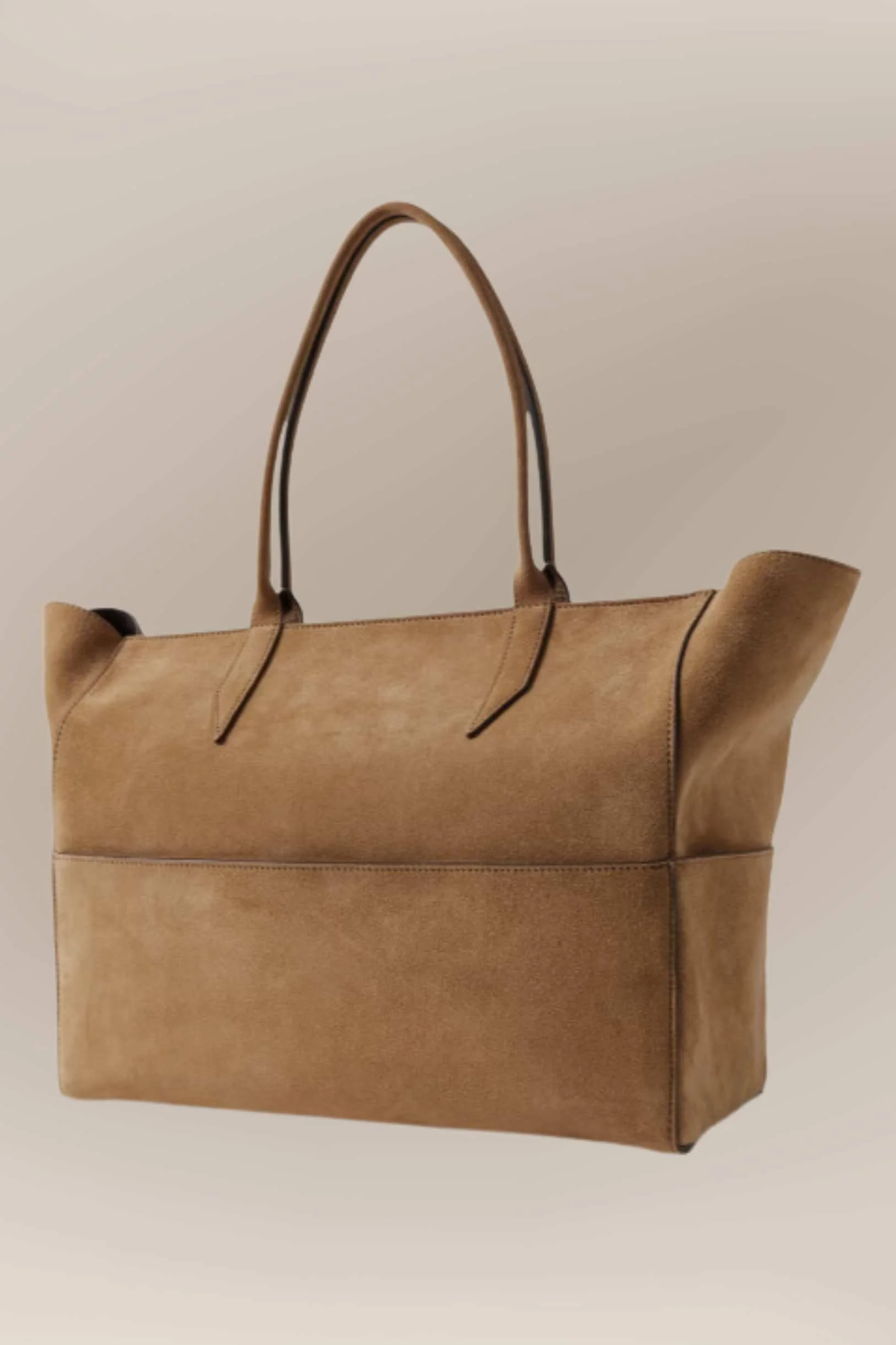 Metier Incognito Cabas Suede Tote Bag