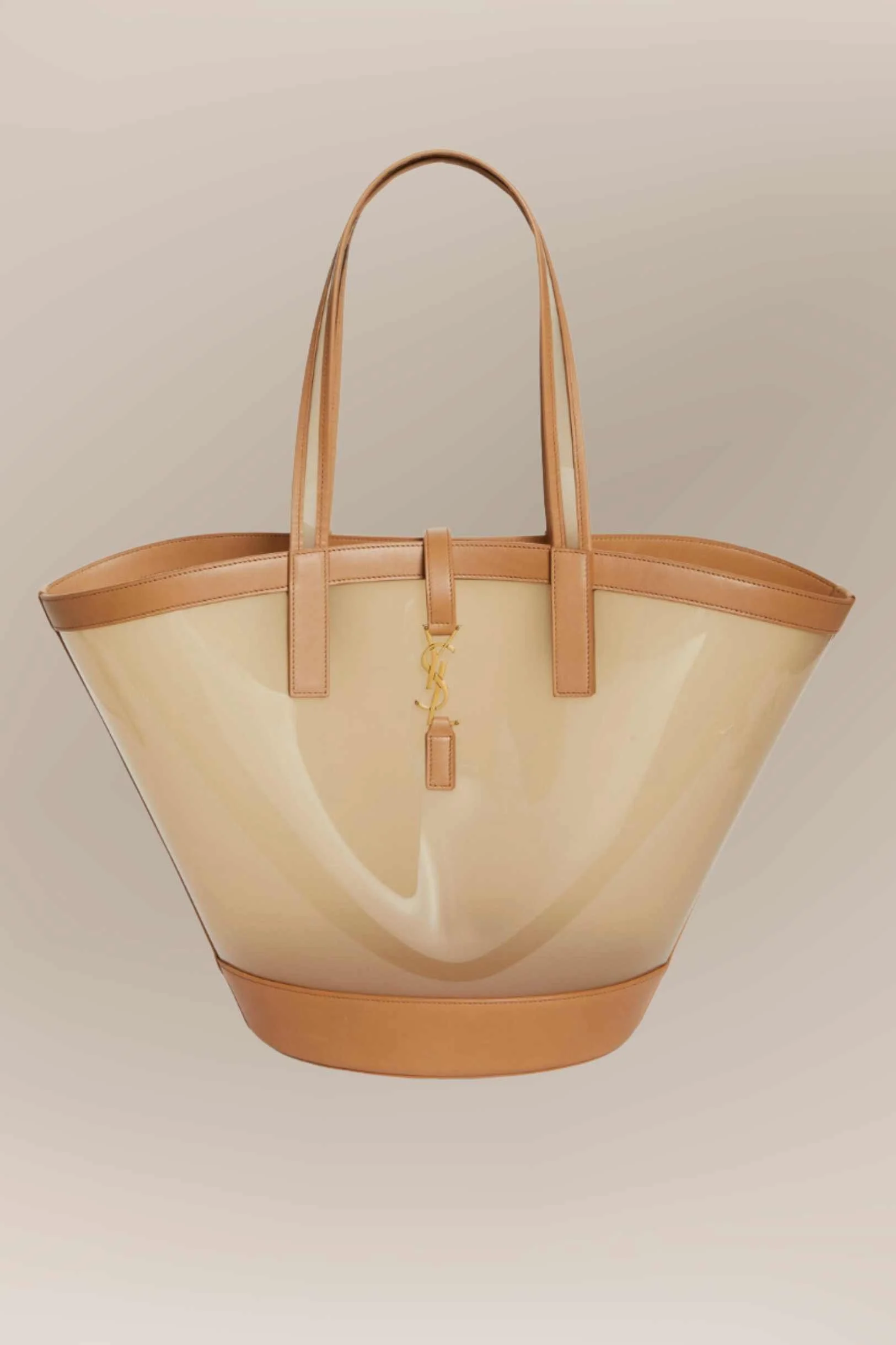 Saint Laurent Panier Clear Tote