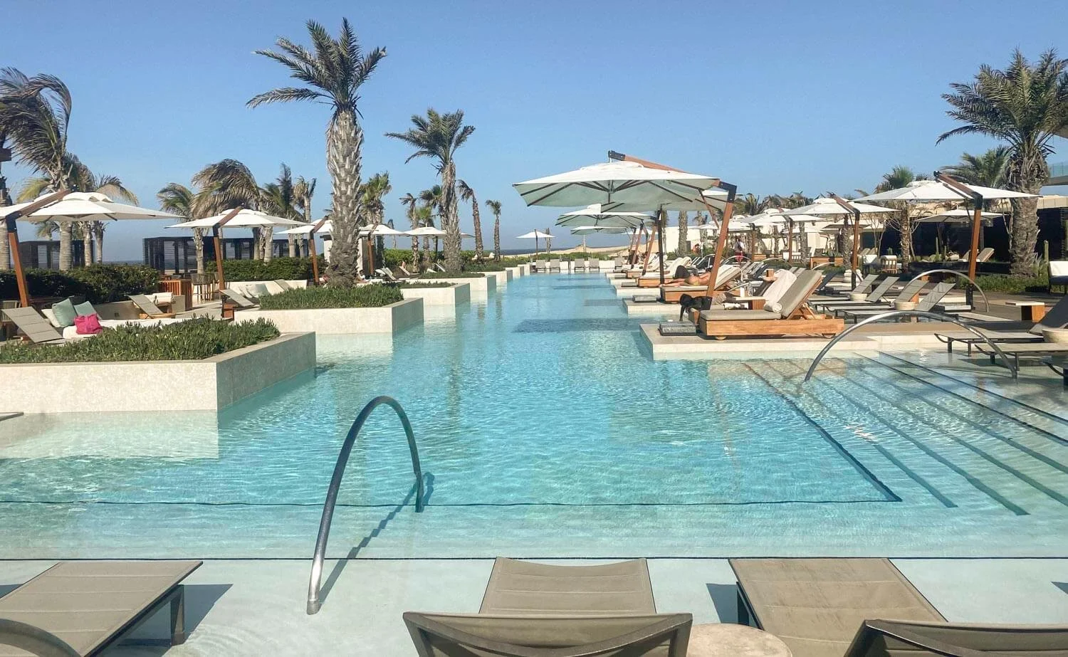 Cortez pool at Nobu Los Cabo Hotel