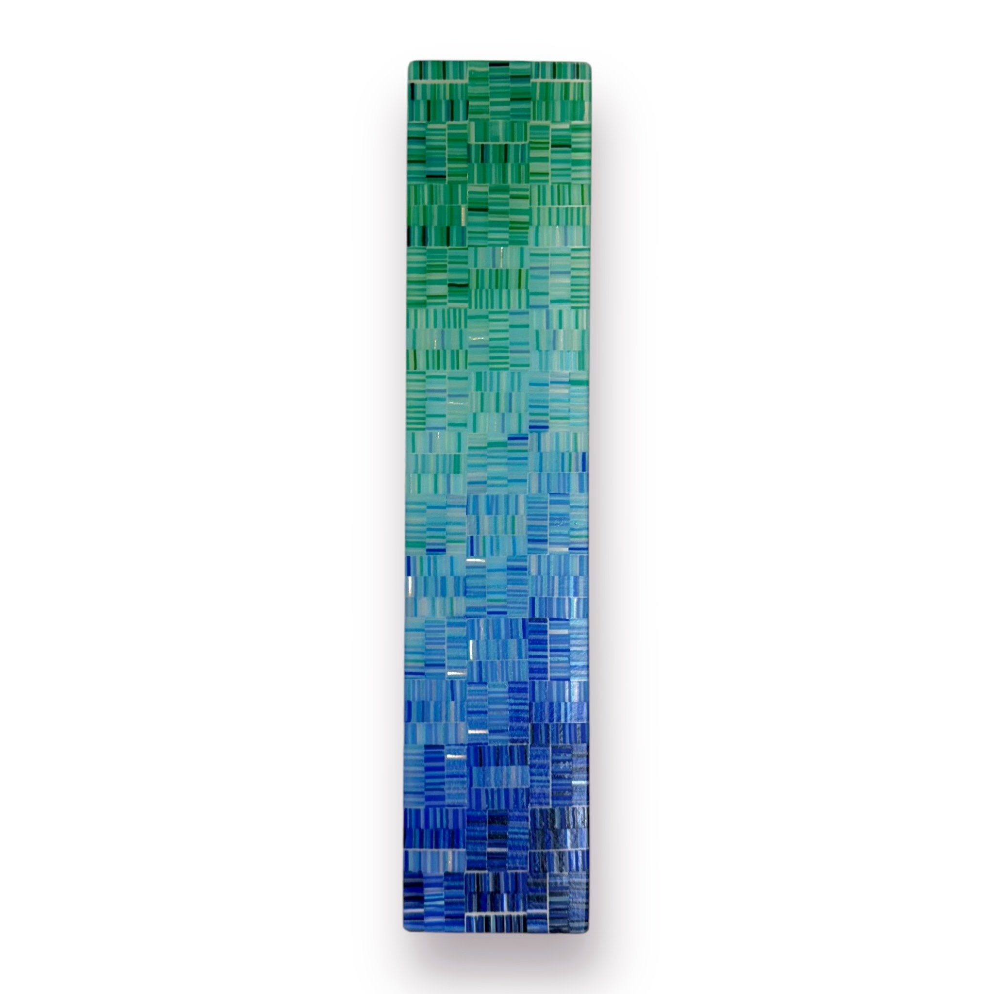 Tranquility 41, 14.75x3.38 Fused Glass, $175