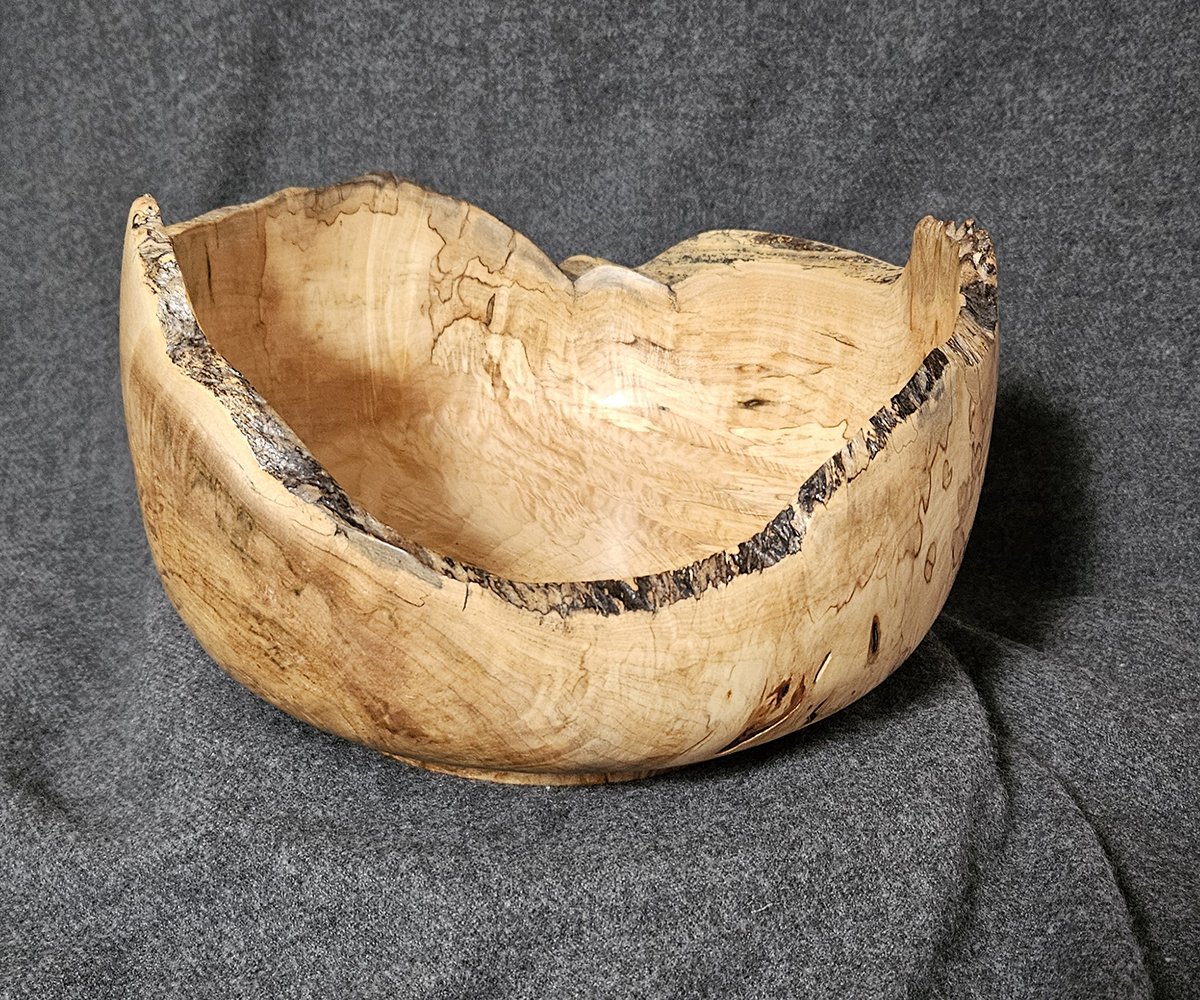 #2830 Spalted Maple, 11X7, $400