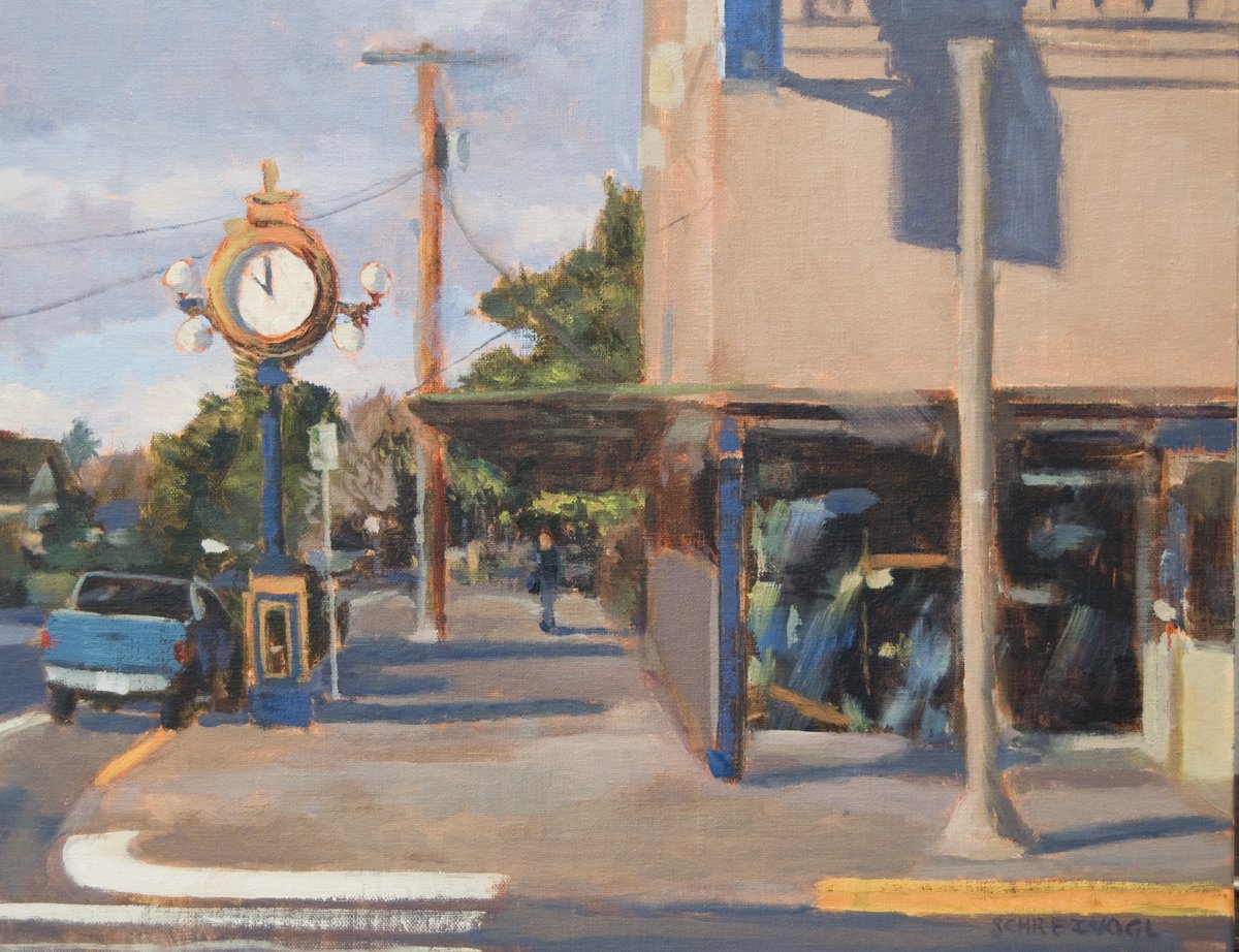 Burton's, 11 x 14 oil, $900 SOLD