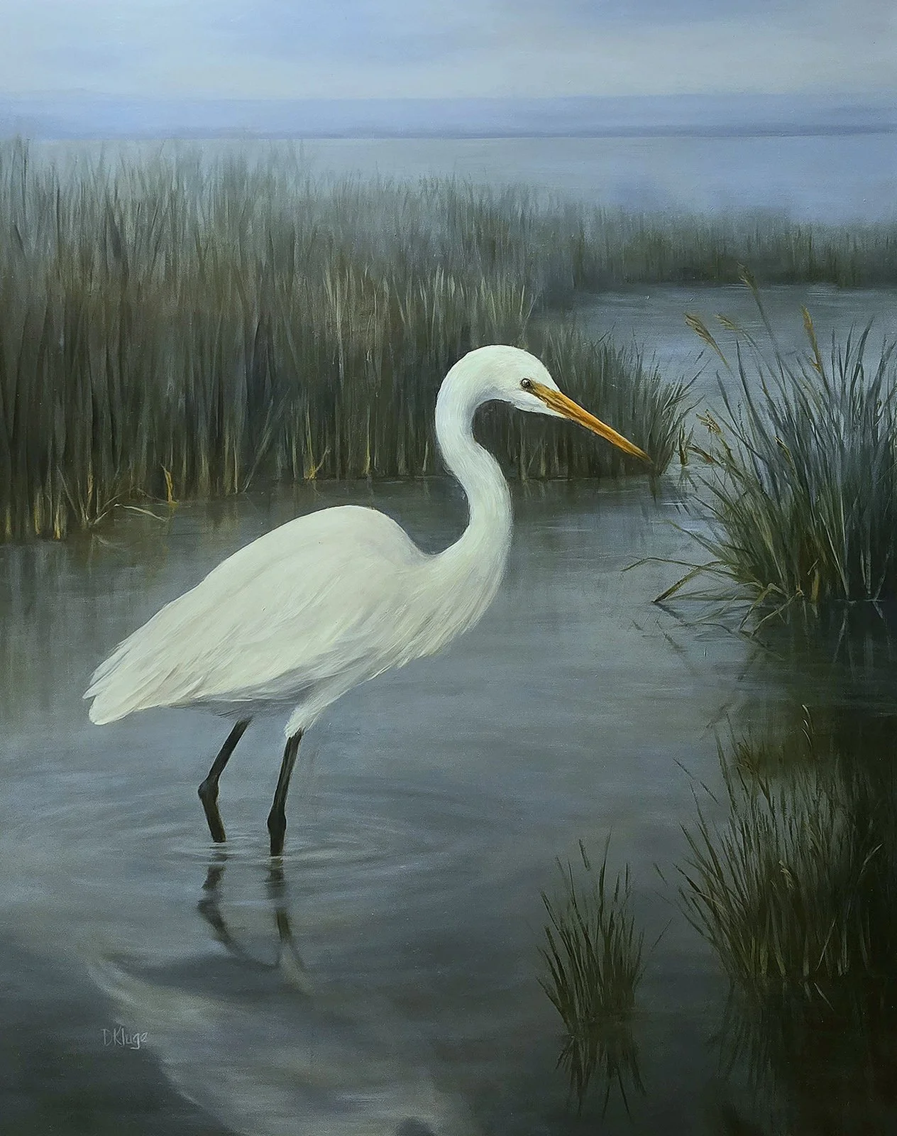 Debbie Kluge - Stillness in Motion, 30x24 oil, $1200