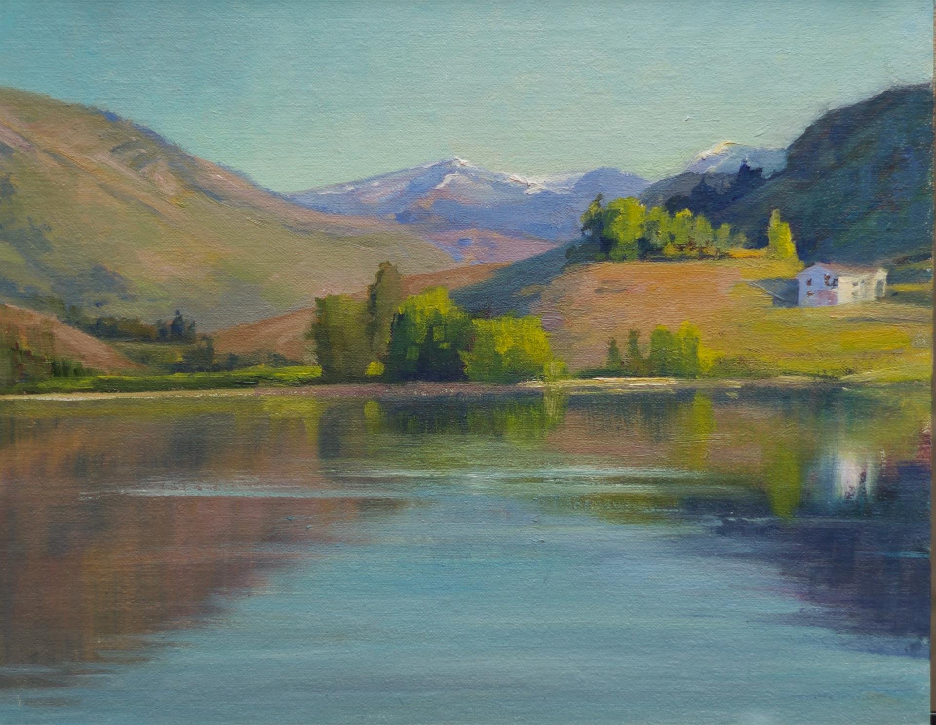 "Summer Day" by Tatsiana Mikhailava, 8x10 oil, $400